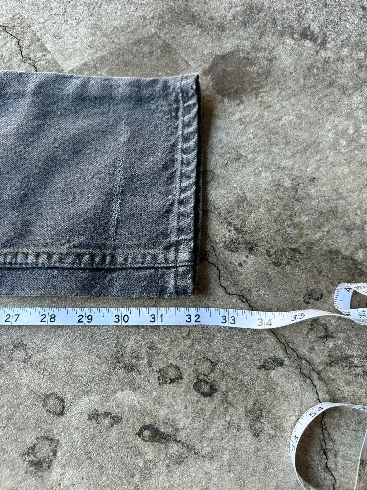 Levi's × Vintage Vintage Ripped 631 Levi Straight Fit Jeans Size US 33 - 11 Thumbnail