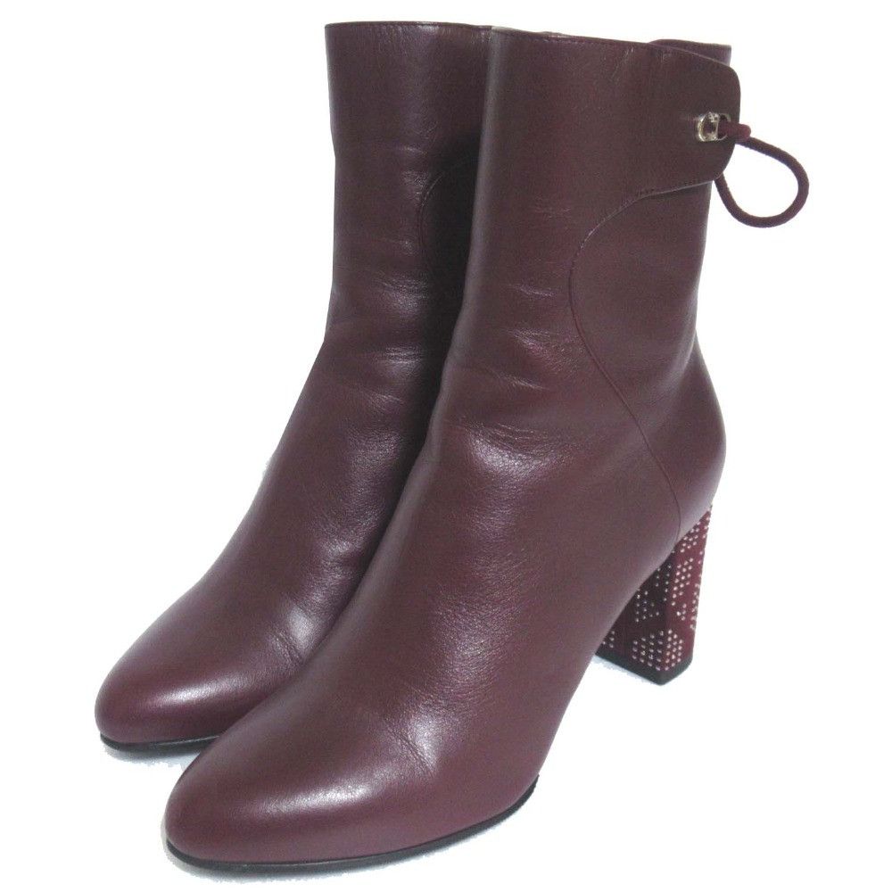 Dior Dior Christian Dior STELLAR Ankle Boots Leather Shoes DUTY FREE for USA Size ONE SIZE - 1 Thumbnail