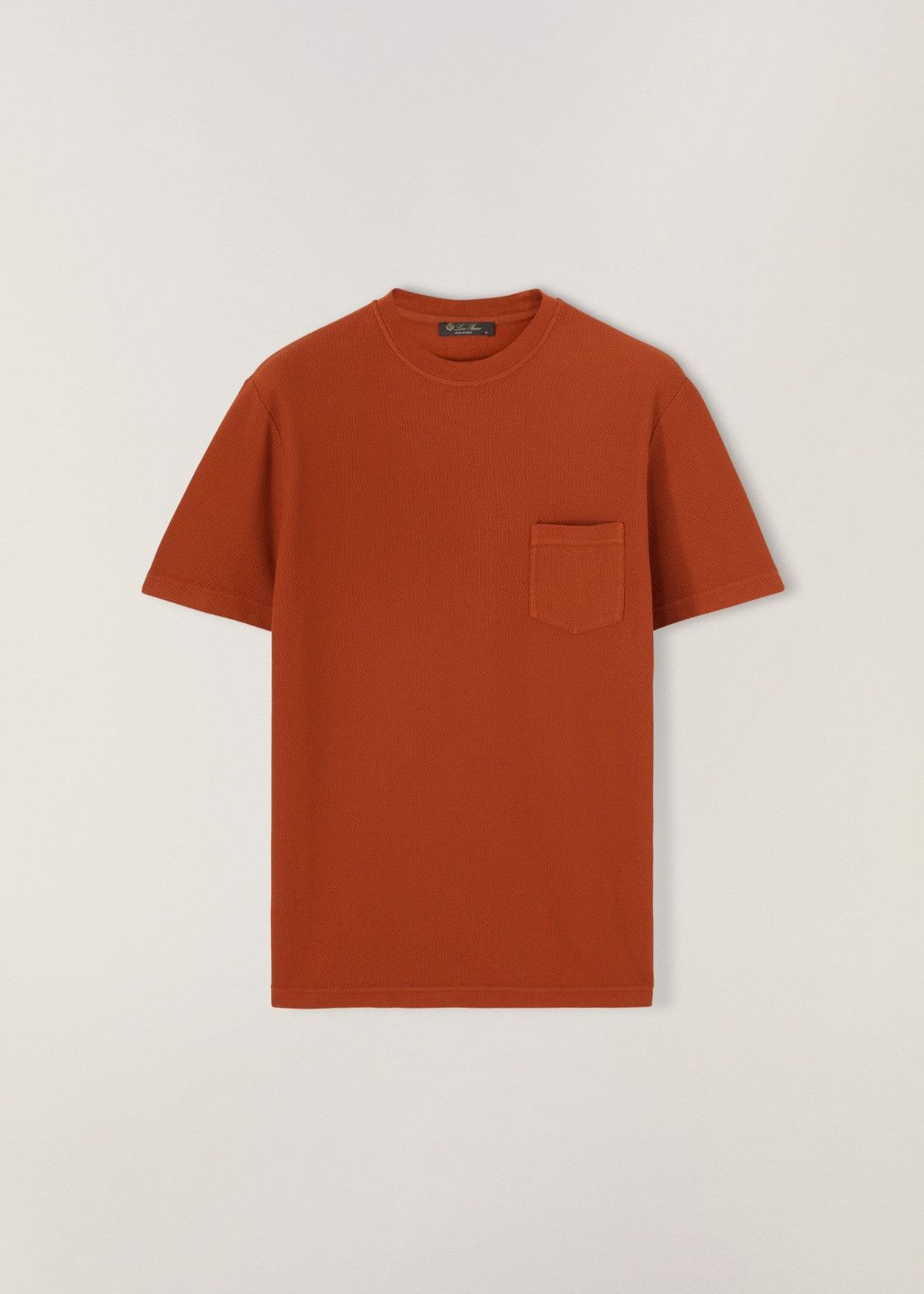 Loro Piana o1srvl11e1224 Girocollo Cotton Pique T-Shirt Size US S / EU 44-46 / 1 - 1 Thumbnail