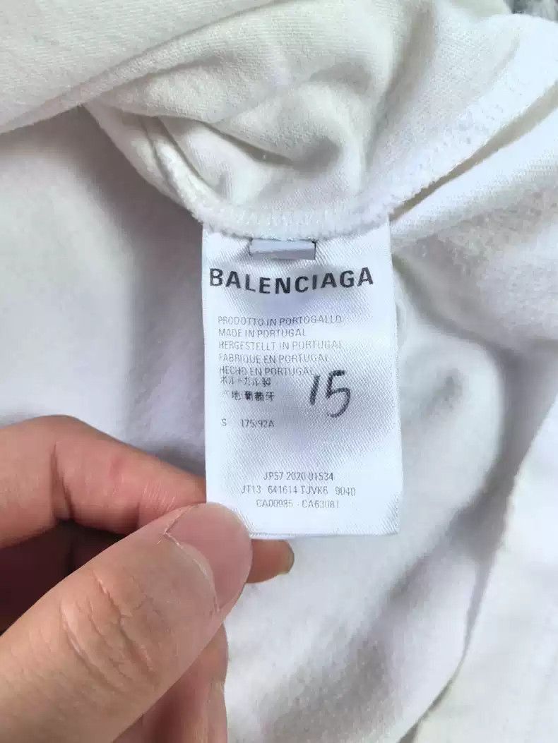 Balenciaga Balenciaga Marathon Short Sleeves-2507 Size US S / EU 44-46 / 1 - 5 Thumbnail