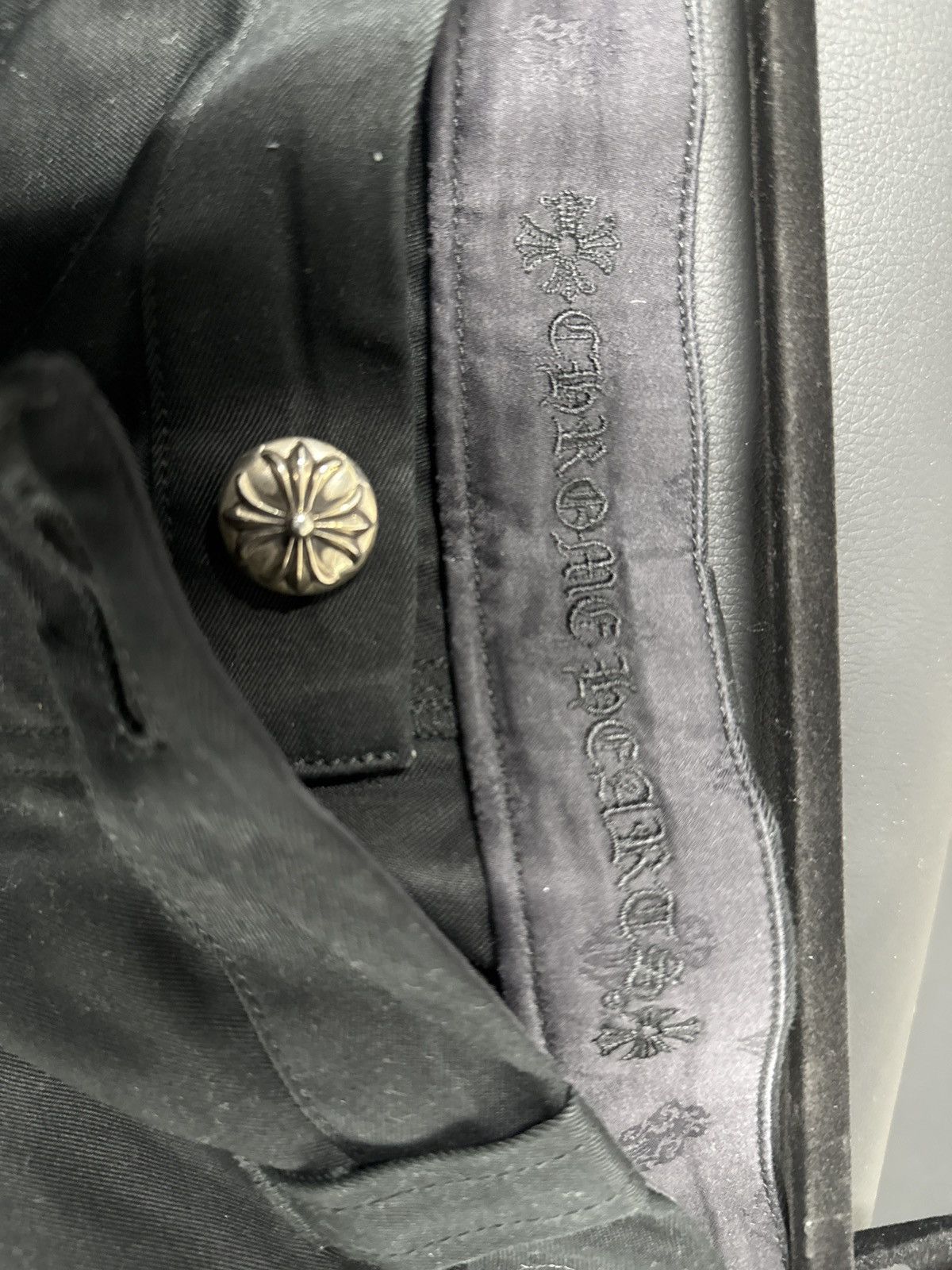 Chrome Hearts CHROME HEARTS DOUBLE KNEE CARPENTER SHORTS BLACK Size US 36 / EU 52 - 8 Thumbnail