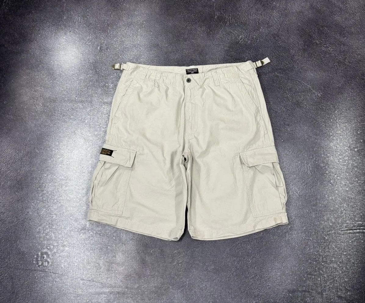 Polo Ralph Lauren × Ralph Lauren × Vintage Vintage Polo Jeans Ralph Lauren Utility Baggy Cargo Shorts Size US 38 / EU 54 - 1 Thumbnail