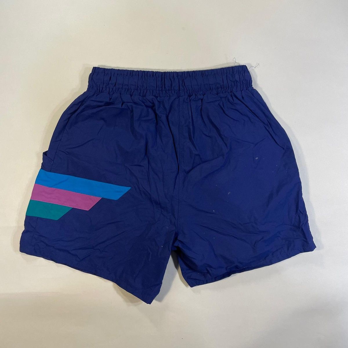 Adidas Blue Adidas vintage 80s shorts Size US 36 / EU 52 - 2 Thumbnail