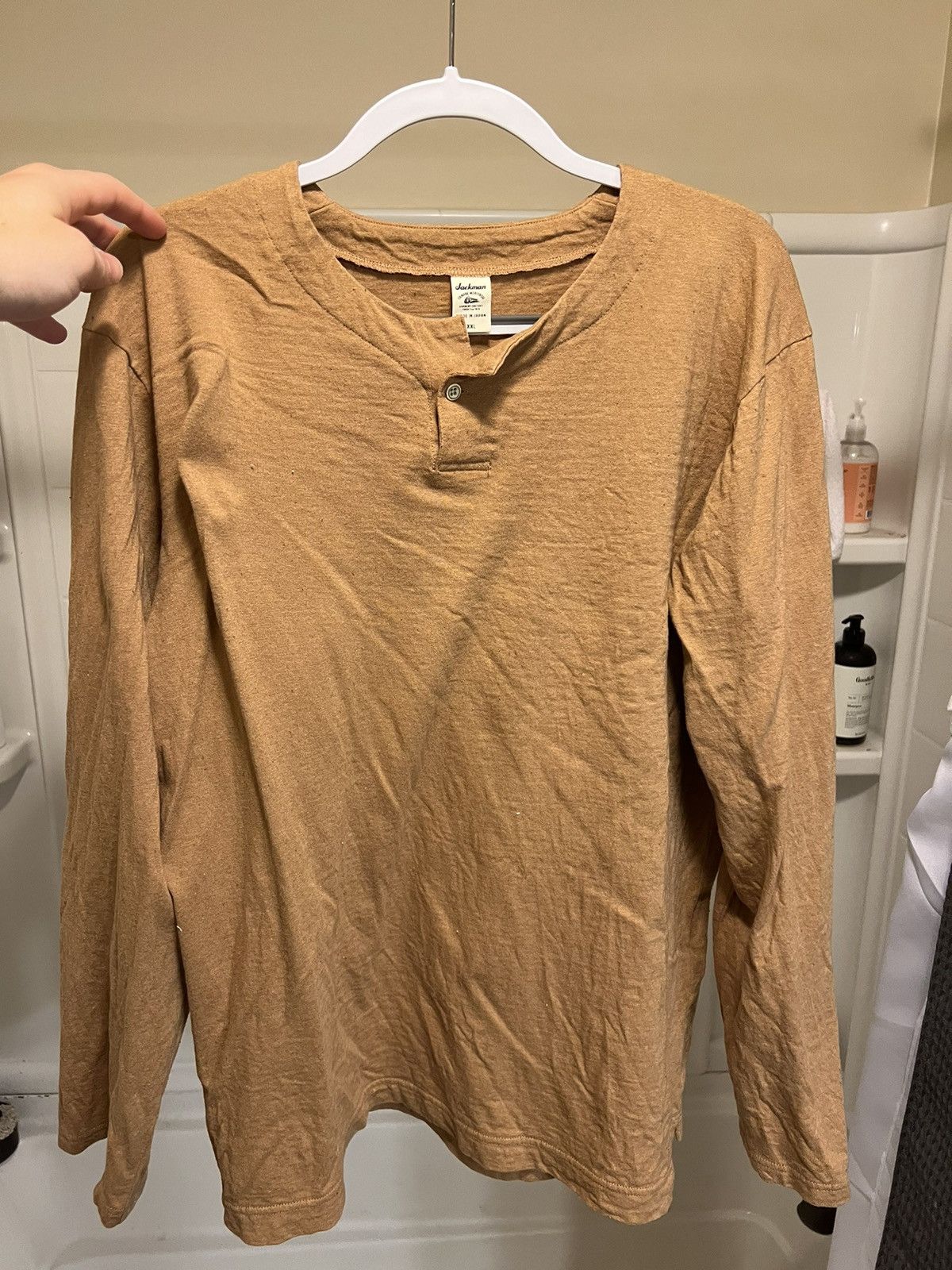 Jackman Jackman Henley Size US XXL / EU 58 / 5 - 1 Thumbnail