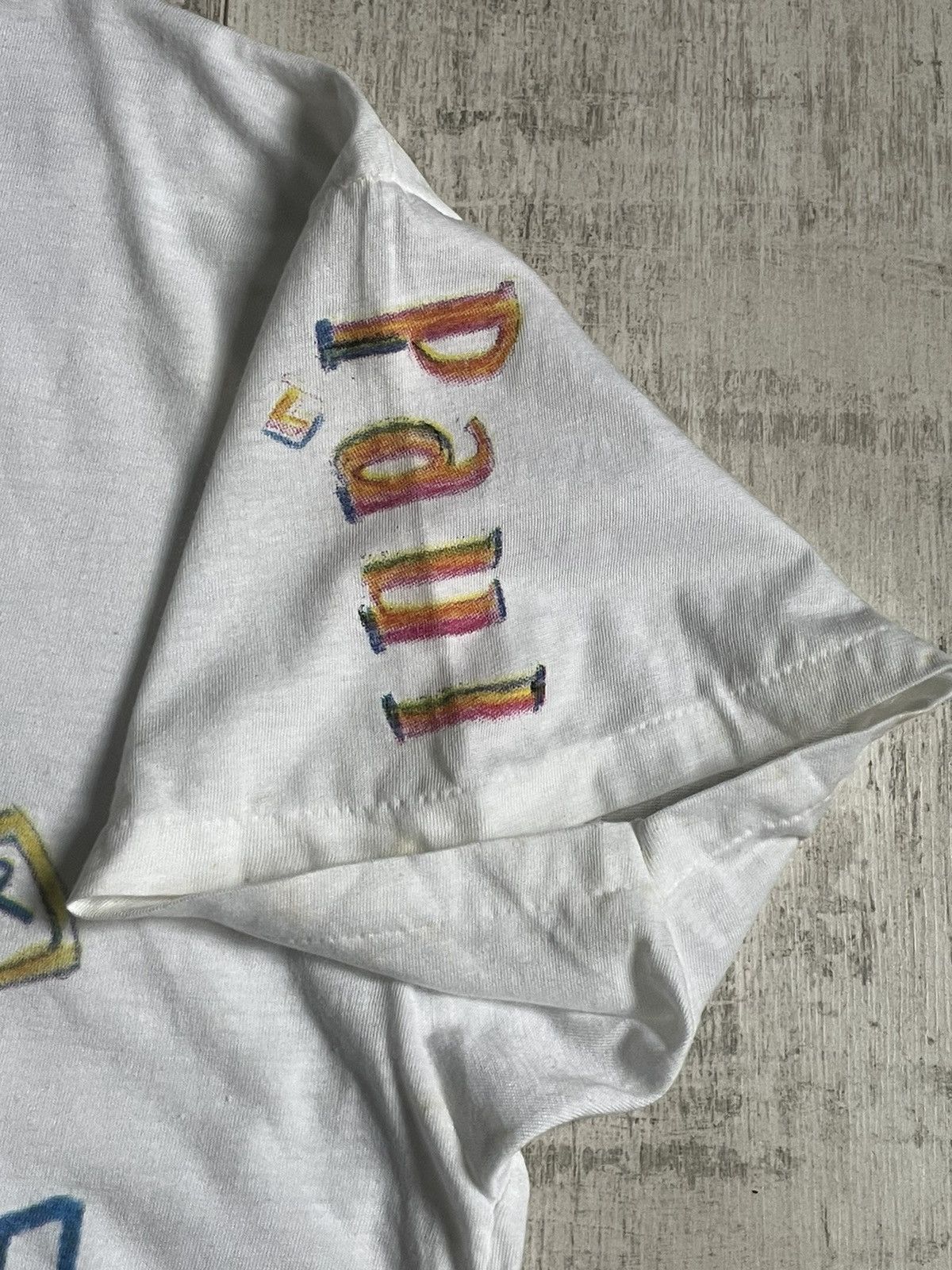 Vintage Vintage 1986 Paul McCartney “Press to Play” Rock T-Shirt Size US XXL / EU 58 / 5 - 4 Thumbnail