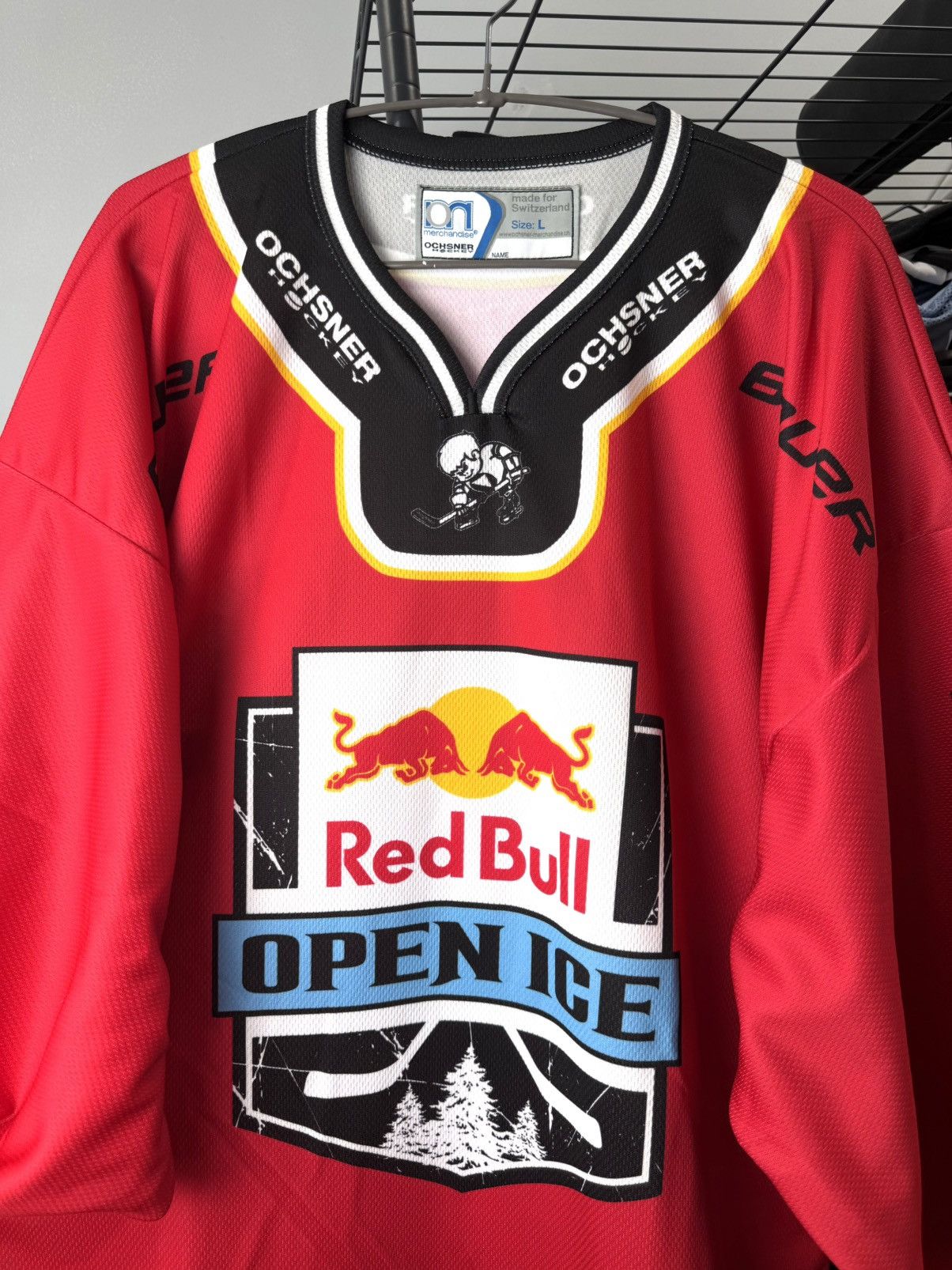 Red Bull Rare! Vintage 2014 Red Bull Bauer Hockey Jersey Monster Size US L / EU 52-54 / 3 - 3 Thumbnail