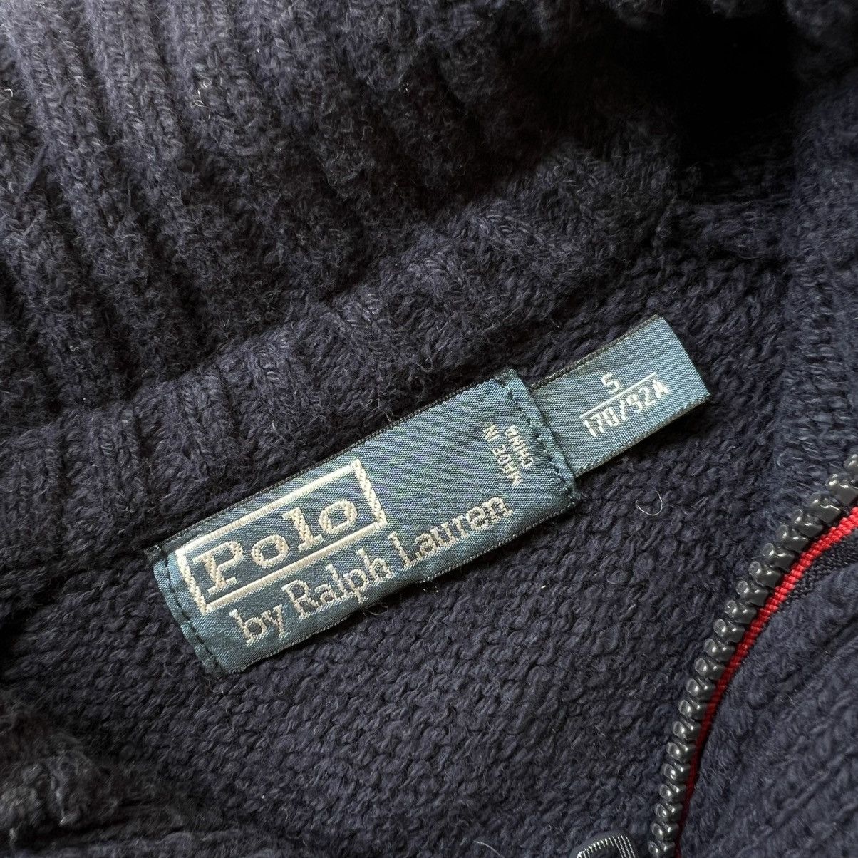 Designer × Polo Ralph Lauren × Vintage Vintage Polo Ralph Lauren American Flag Knit Sweater Size US S / EU 44-46 / 1 - 3 Thumbnail