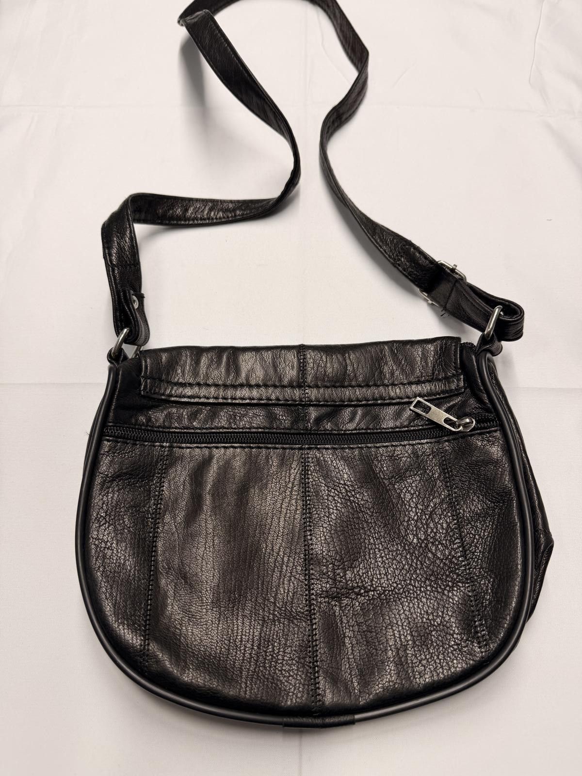 Other Genuine Leather Crossbody Bag – Minimal Vintage Style #053 Size ONE SIZE - 3 Thumbnail