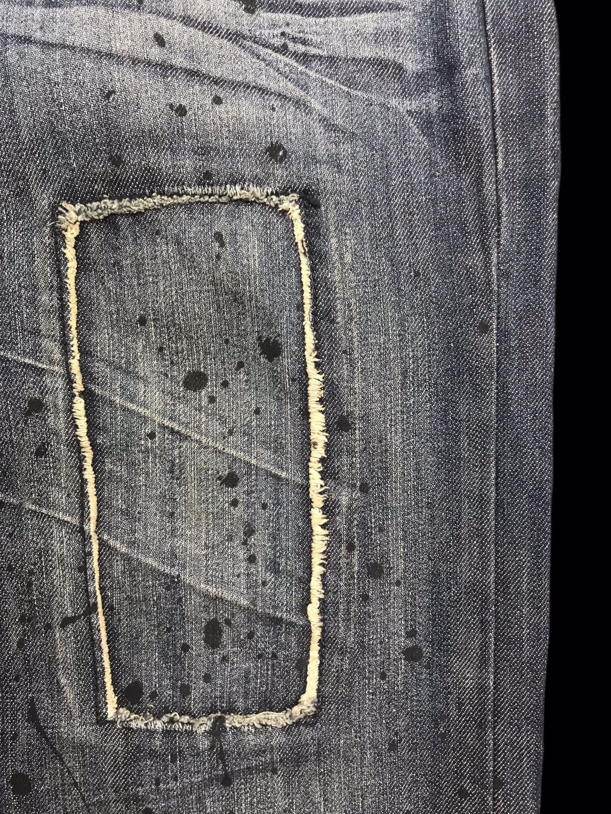 Seditionaries 💥PUNK DENIM💥punk ministry Paint Splatter Punk Denim F301 Size US 31 - 11 Thumbnail