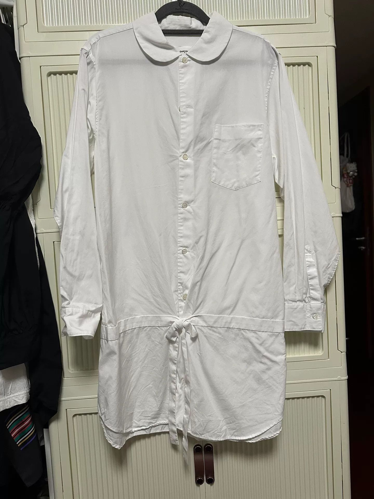 Comme des Garcons CDG Girl Yuan Bao Collar Shirt Size M / US 6-8 / IT 42-44 - 1 Thumbnail