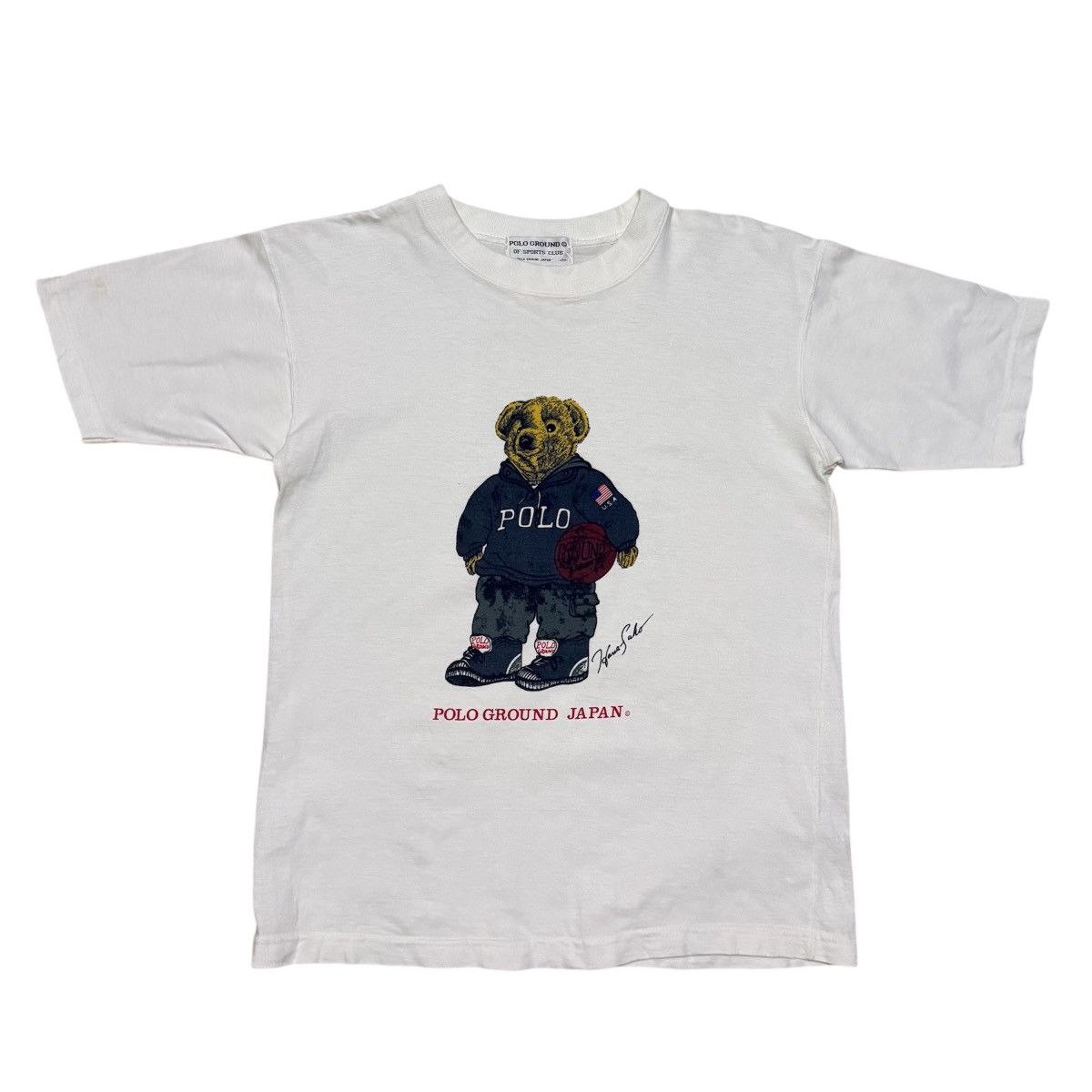 Polo Ralph Lauren Polo Ground Polo Bear Big Logo T Shirt Size US M / EU 48-50 / 2 - 1 Thumbnail