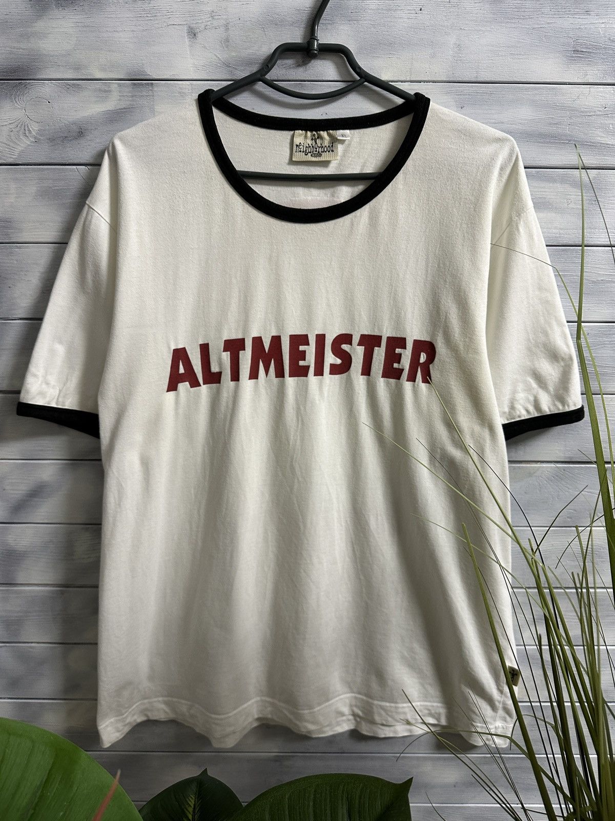 Neighborhood Very Rare Vintage T-Shirt Neighborhood USA Altmeister Size US XL / EU 56 / 4 - 1 Thumbnail