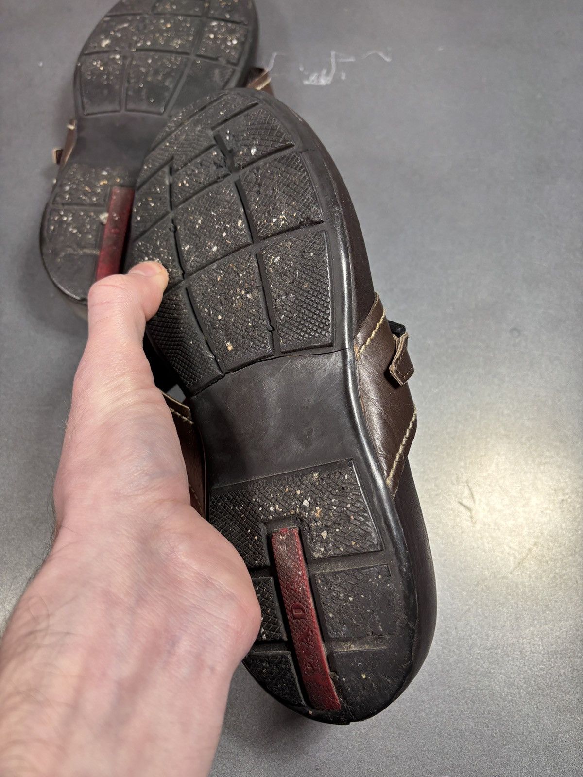 Prada Vintage Prada Sport Flip Flops 2000s Linea Rossa Mules SlipS Size US 7 / IT 37 - 17 Thumbnail