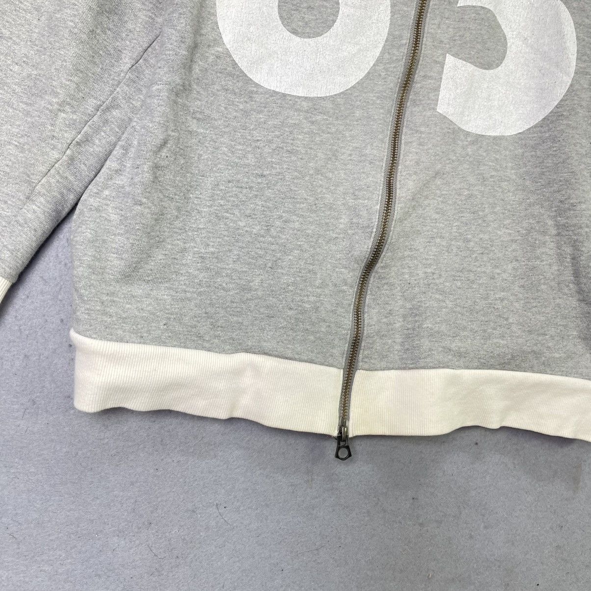 PPFM PPFM Japan “85” Zip-Up Hoodie Grey Streetwear Minimal Size US S / EU 44-46 / 1 - 5 Thumbnail