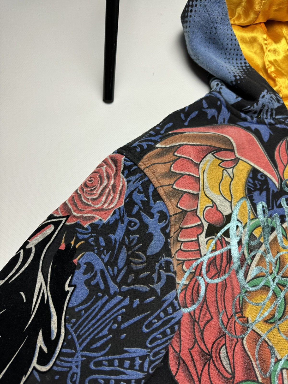 Christian Audigier × Ed Hardy × Vintage Christian Audigier Ed hardy y2k vintage hoodie Big logo Size US M / EU 48-50 / 2 - 9 Thumbnail