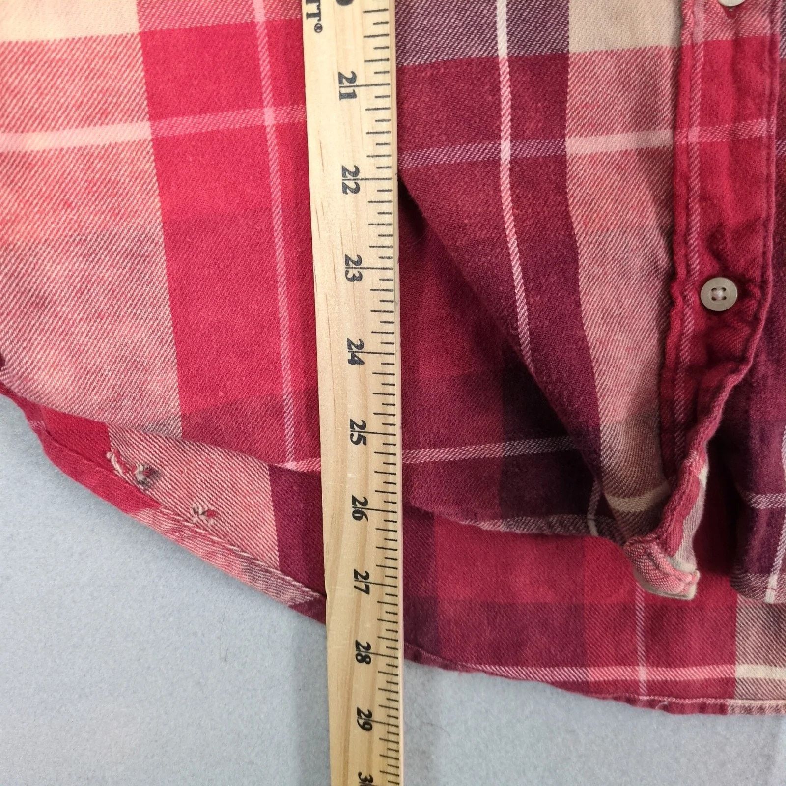 Aeropostale Aeropostale Plaid Cotton Flannel Button Up Shirt Women's M Size M / US 6-8 / IT 42-44 - 8 Thumbnail