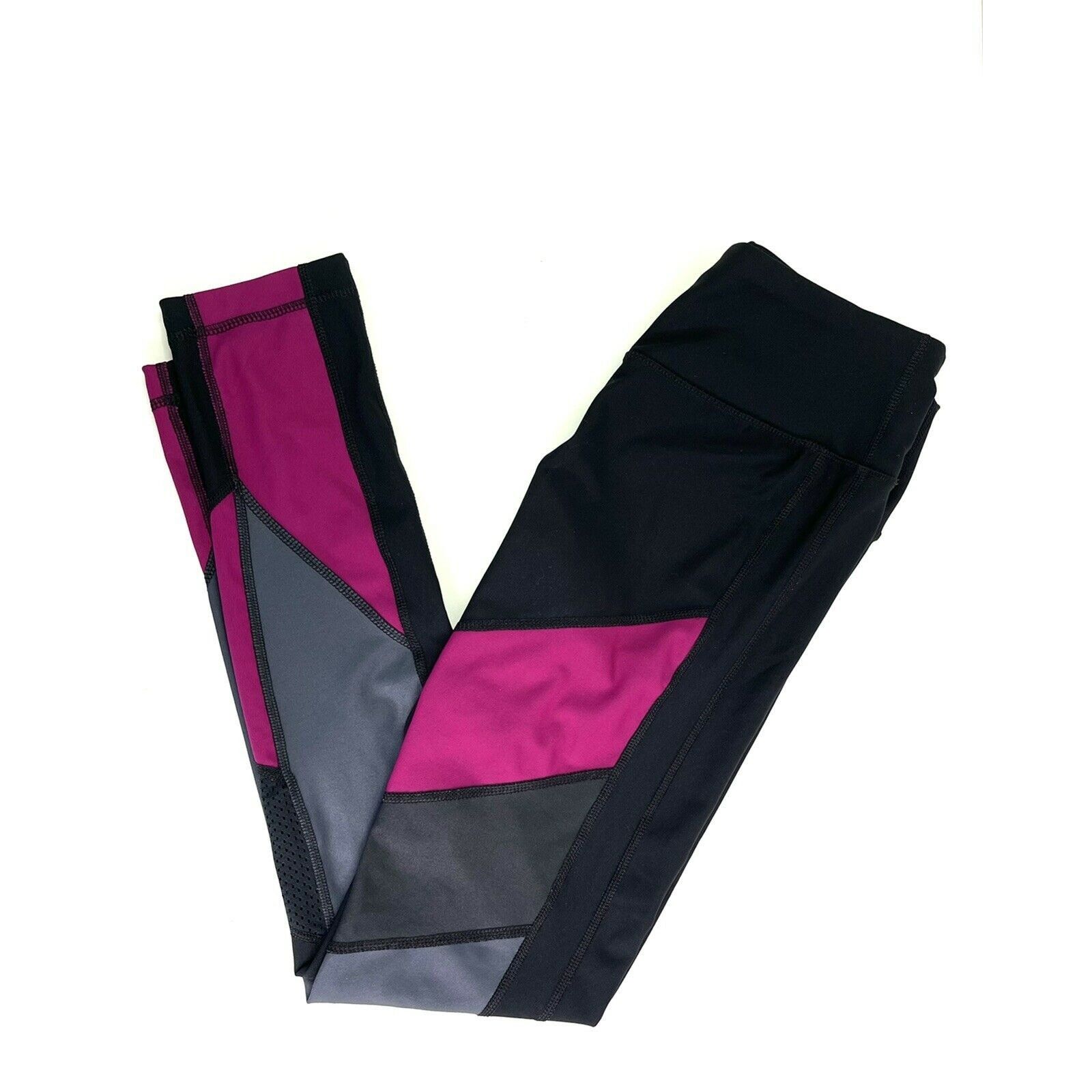 Other 90 Degree By Reflex Women’s Leggings Sheer Mesh Black Gray M Size 26" / US 2 / IT 38 - 1 Thumbnail