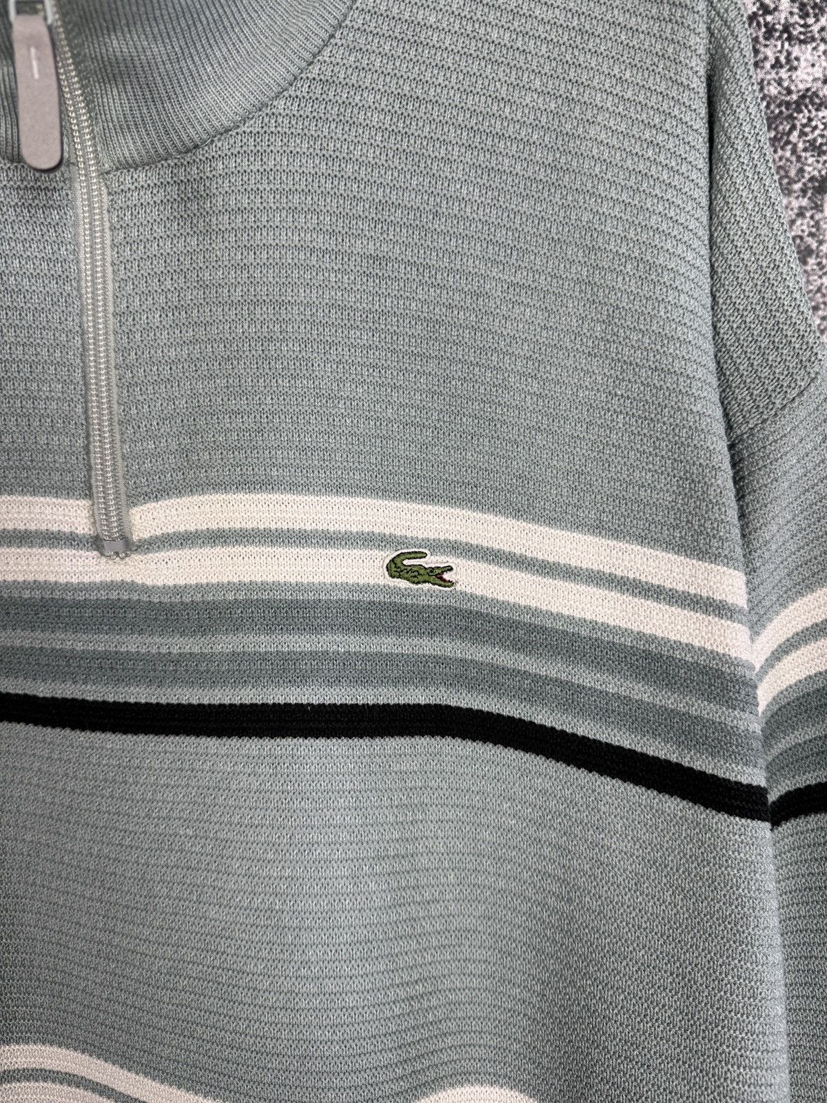 Lacoste Men’s Lacoste 1/4 Pullover Vintage 90s Sweatshirt Size 7 Size US XXL / EU 58 / 5 - 6 Thumbnail