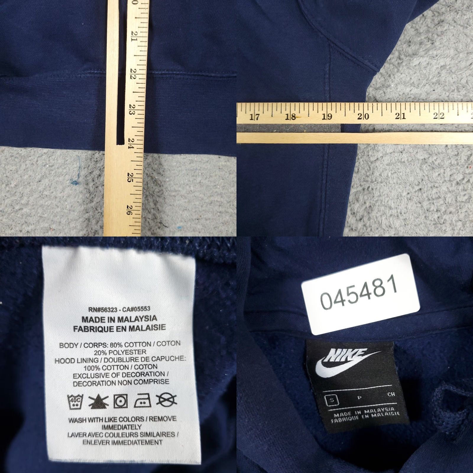 Nike Nike Hoodie Mens Small Blue Lacrosse Swoosh Pullover Sweatshirt Sweatshirt Hoodie Pullover Nike S Small Blue Lacrosse Swoosh Pullover Sweatshirt Men’s Size US S / EU 44-46 / 1 - 8 Thumbnail