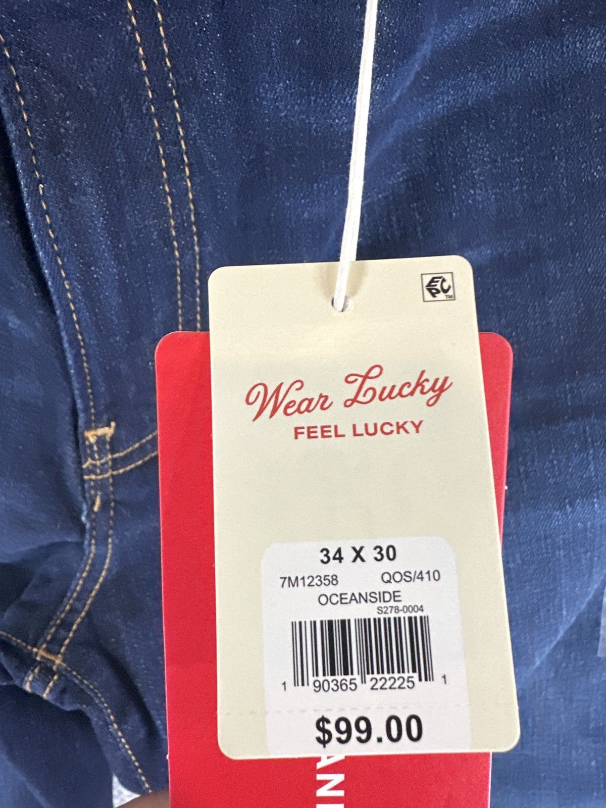 Lucky Brand Lucky Brand 181 Relaxed Straight Jean Size US 34 / EU 50 - 8 Thumbnail