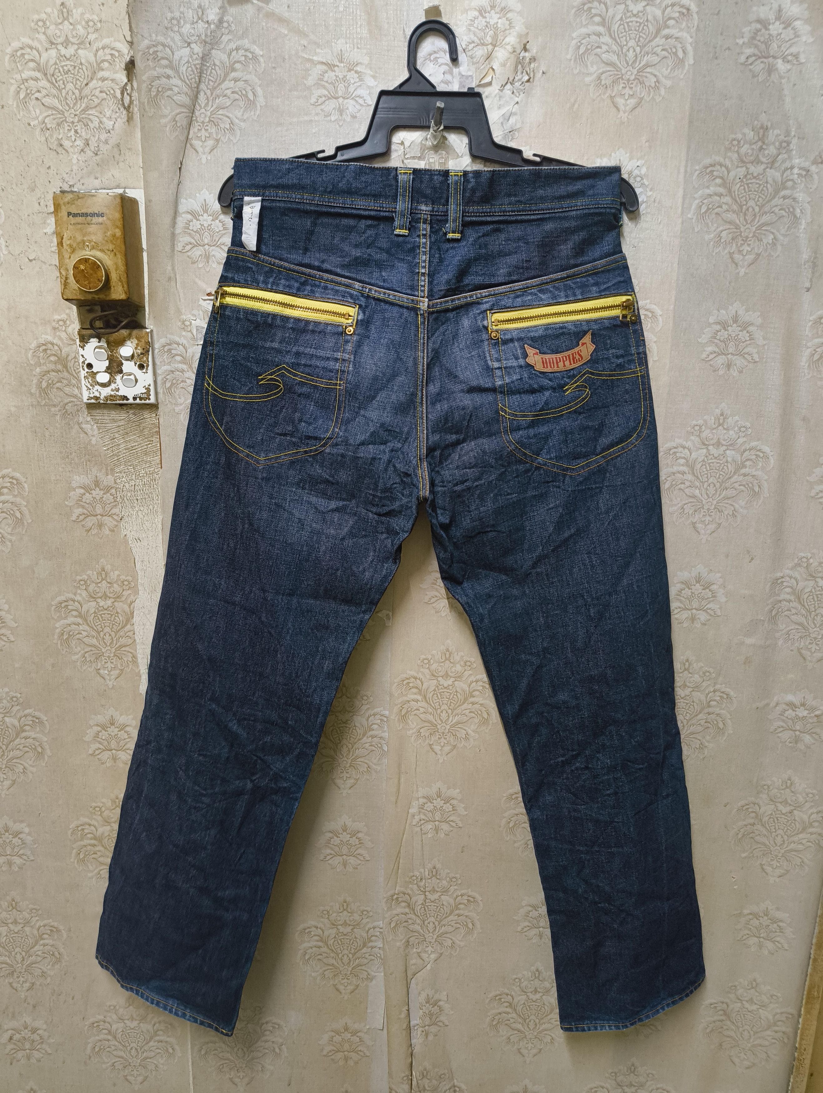 Japanese Brand 50 Destroy Babylon 50 Duppies Jeans Size US 34 / EU 50 - 3 Thumbnail