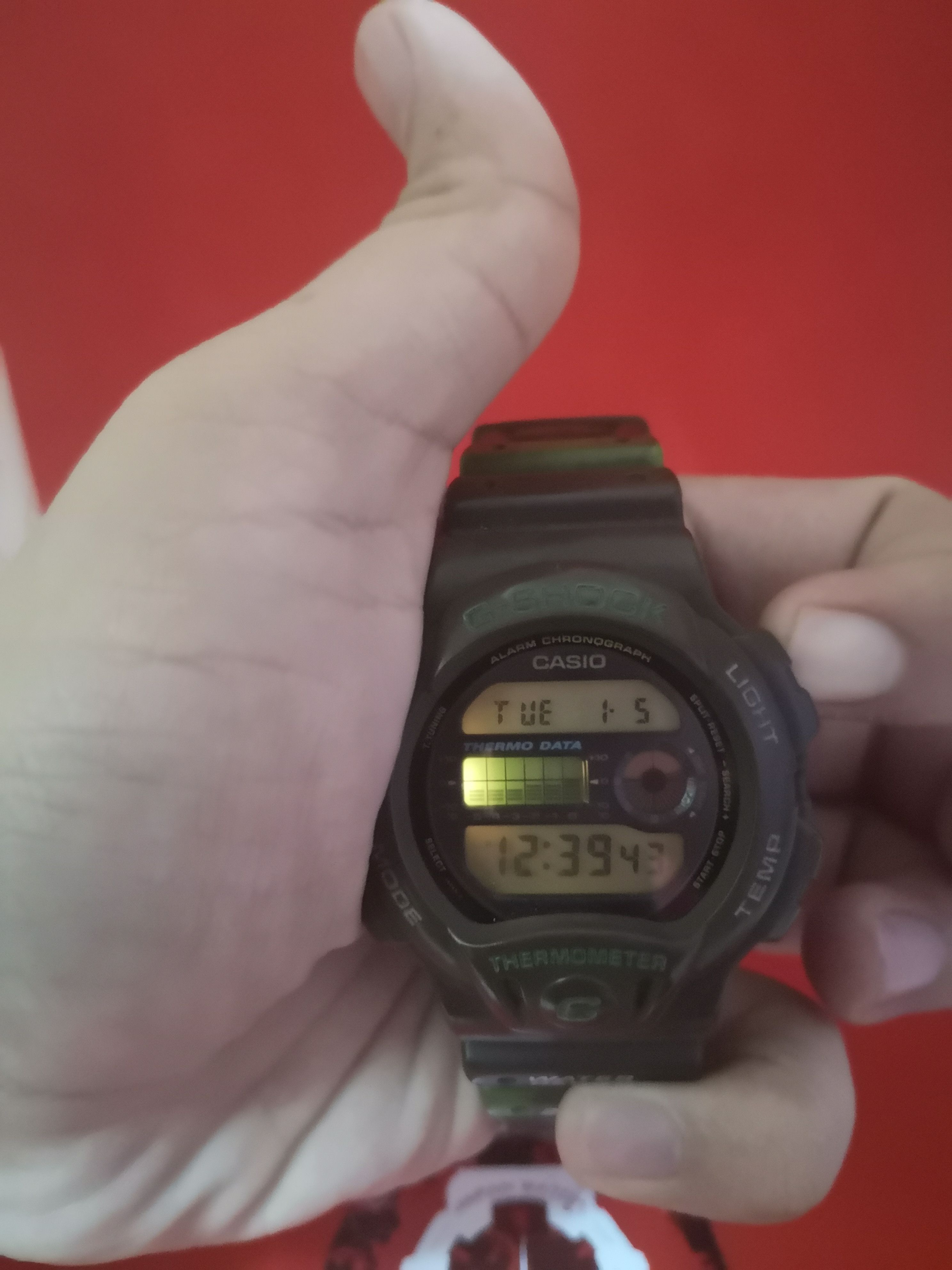 G Shock Vintage G-Shock DW-6100D-1 Size ONE SIZE - 2 Thumbnail
