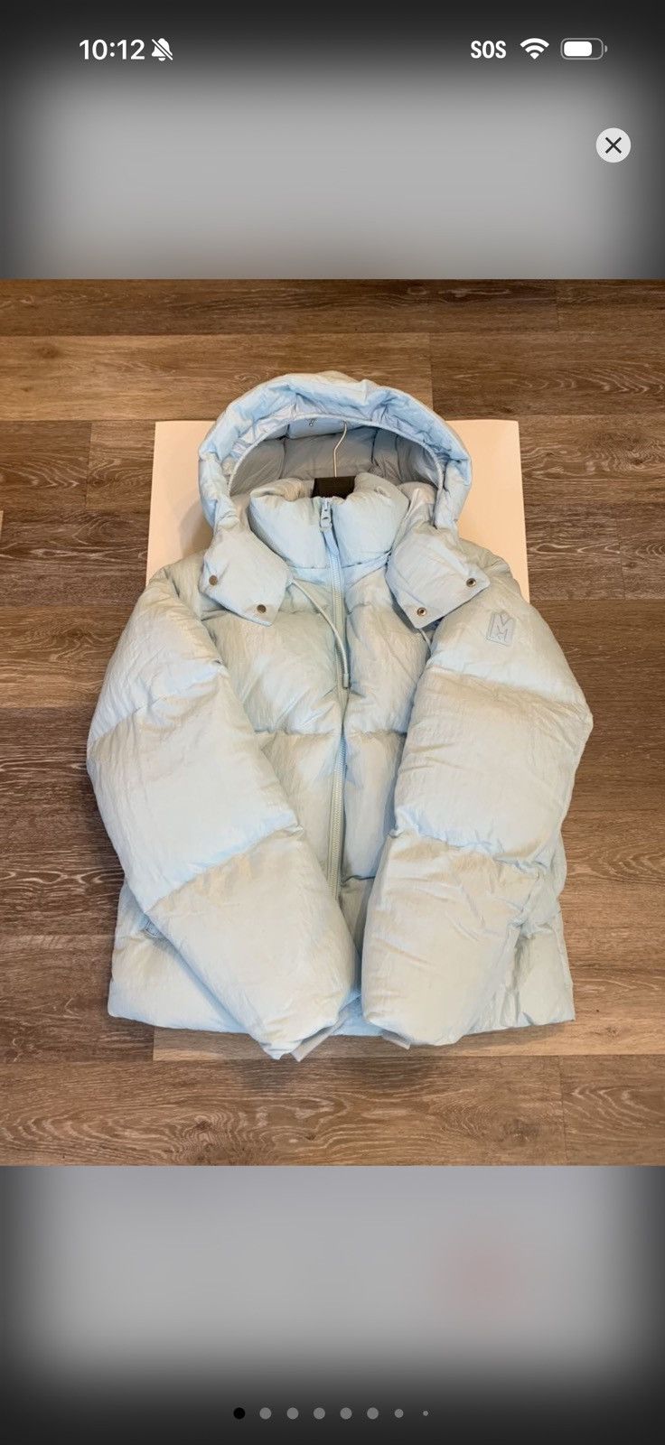 Mackage Mackage Kent-TR “Air” Puffer Jacket Parka Baby Blue Size 40 Size US L / EU 52-54 / 3 - 1 Thumbnail