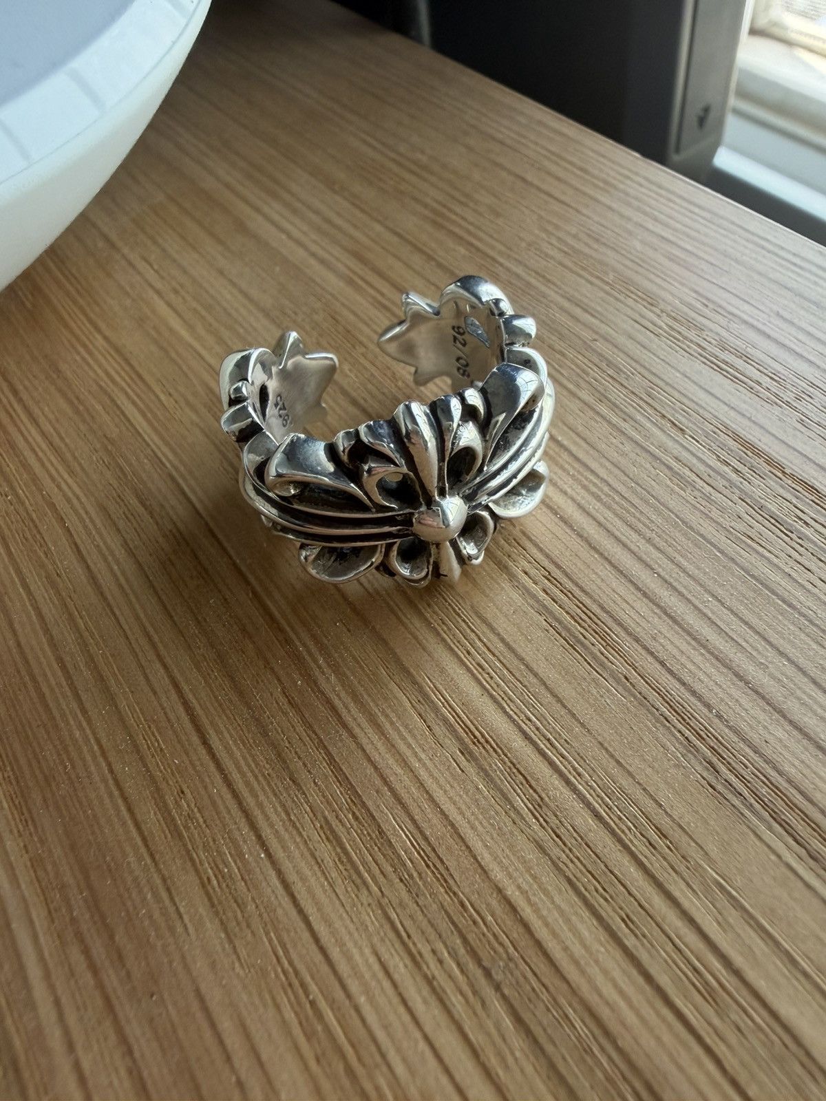 Chrome Hearts Chrome Hearts Double Floral Size 9 Size ONE SIZE - 2 Thumbnail