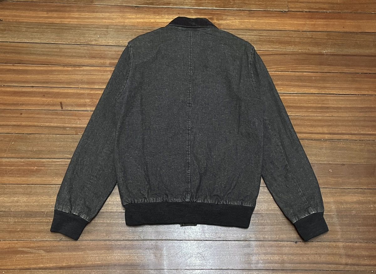 A.P.C. Very Rare Design Vintage Brand APC MA-1 Denim Jacket 1990s Size US M / EU 48-50 / 2 - 2 Thumbnail