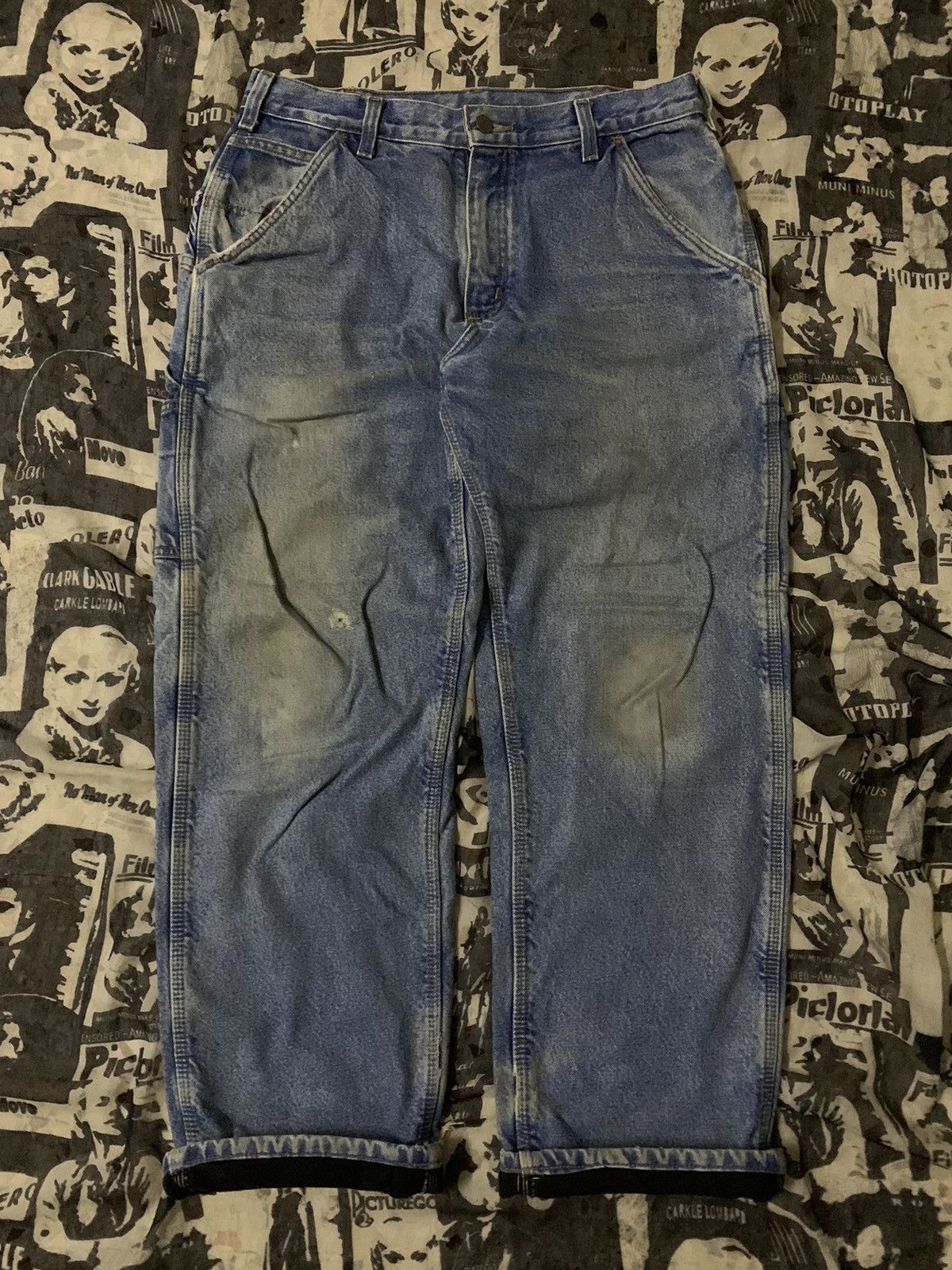 Carhartt Carhartt Carpenter Denim Size US 33 - 4 Thumbnail