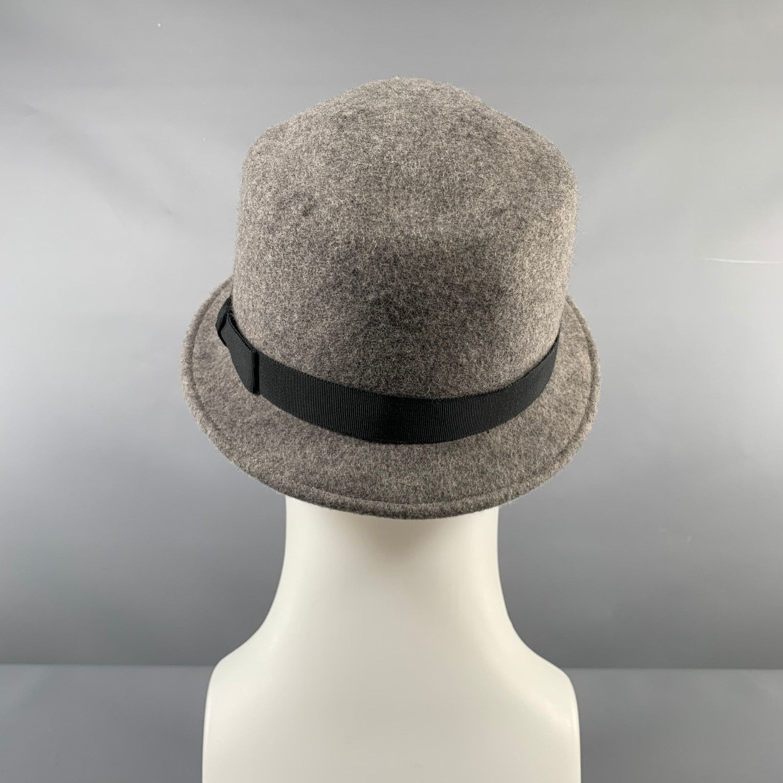 Other MAKINS Size L Grey Black Heather Felt Hats Size ONE SIZE - 4 Thumbnail