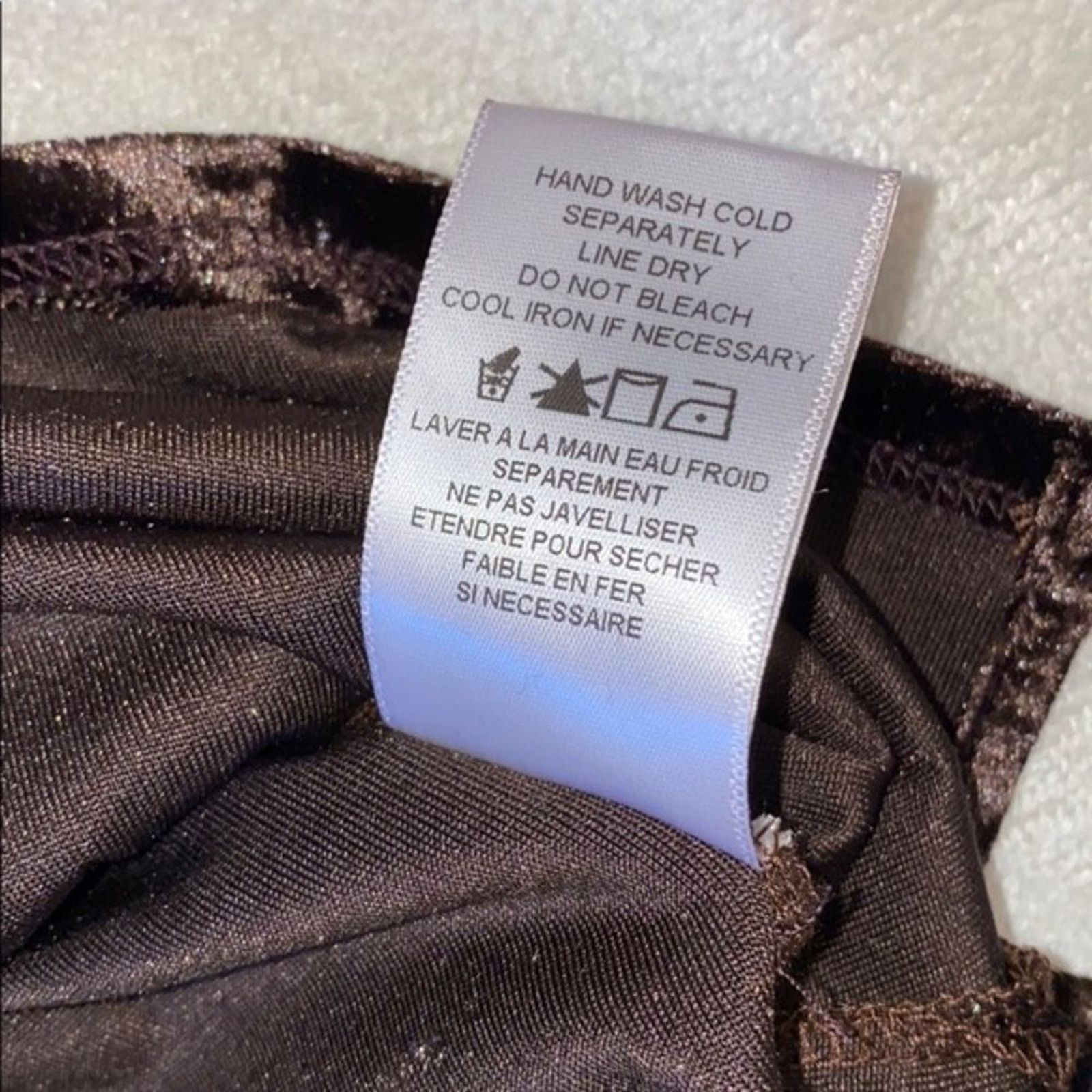 Other Ro&De Dark Brown Velvet V-Neck Tank Top | Sz S Size S / US 4 / IT 40 - 7 Thumbnail