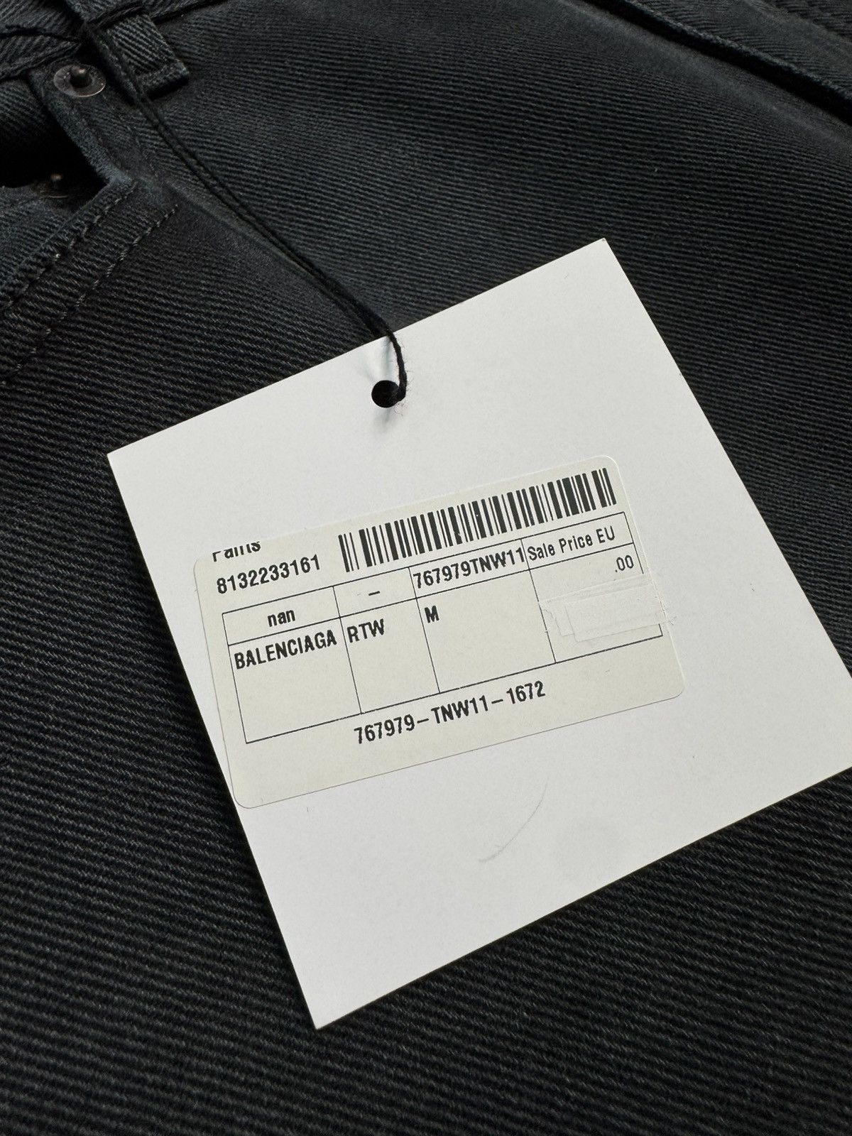 Balenciaga Balenciaga Double Pants baggy Jeans Size US 34 / EU 50 - 5 Thumbnail