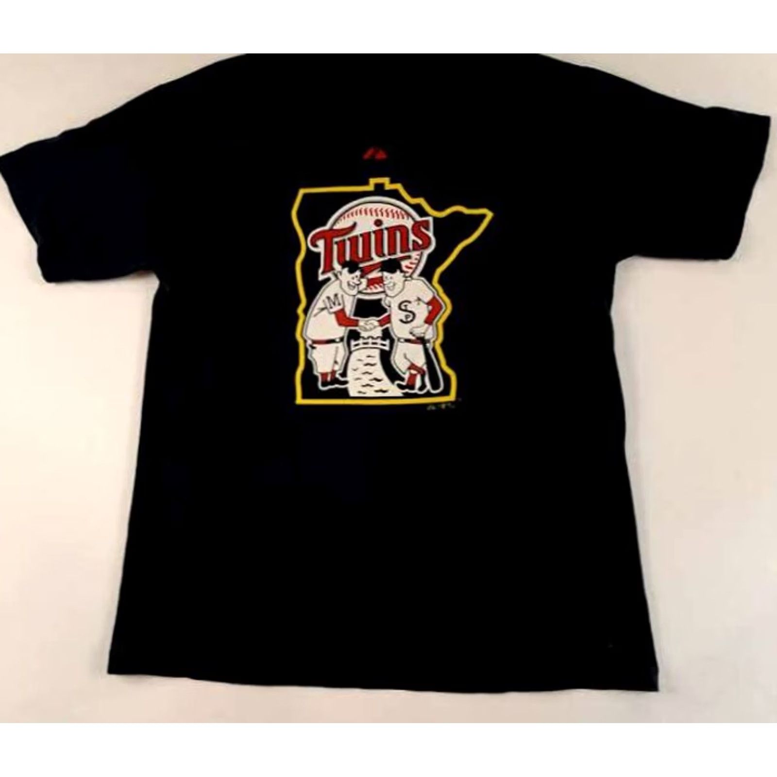 Twins Majestic Shirt Mens L Blue Minnesota Twins Baseball Twin Cities Size US L / EU 52-54 / 3 - 2 Thumbnail