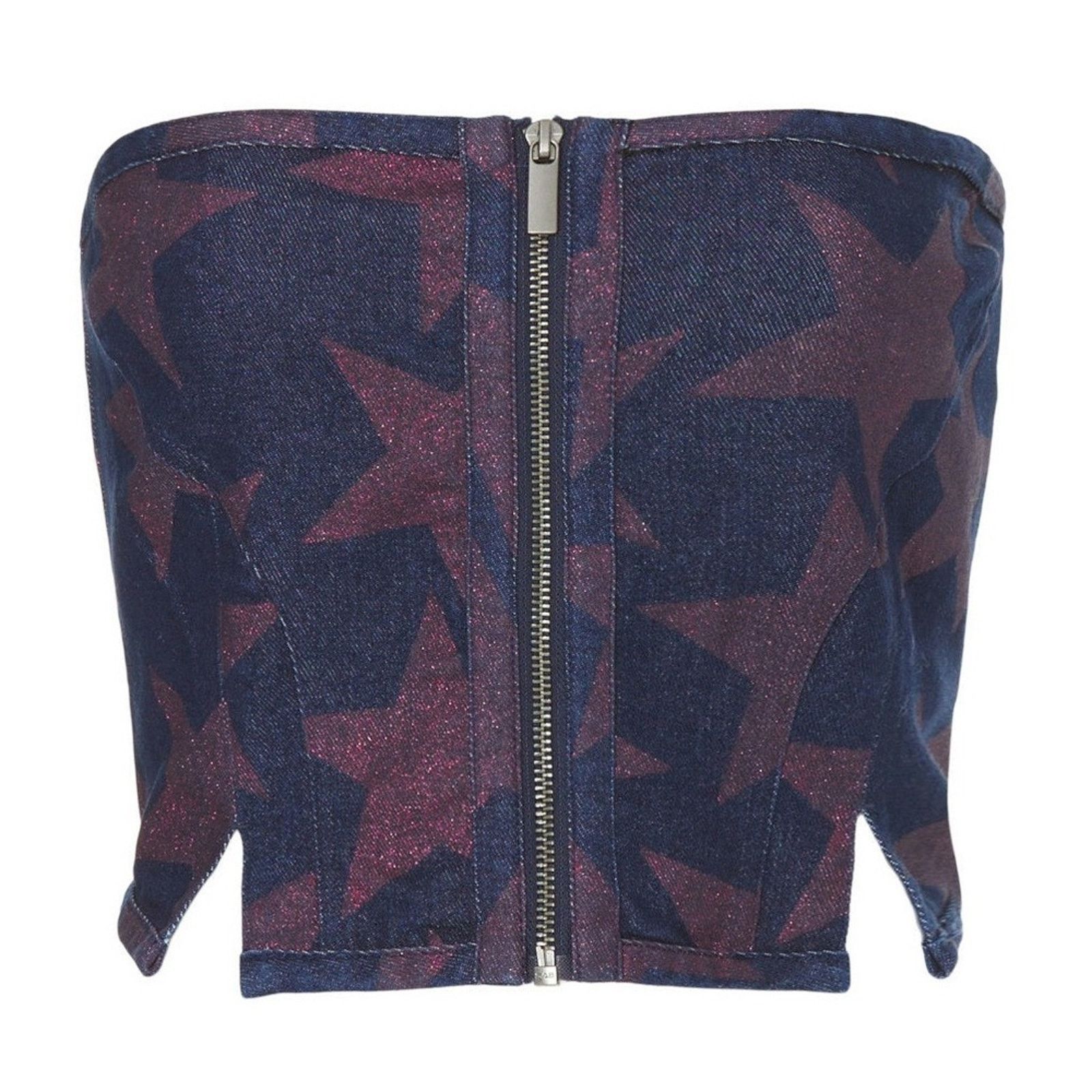 REVOLVE AFRM Braxton Cropped Bustier & Huxley Baby Boot Star SET Size M / US 6-8 / IT 42-44 - 14 Thumbnail
