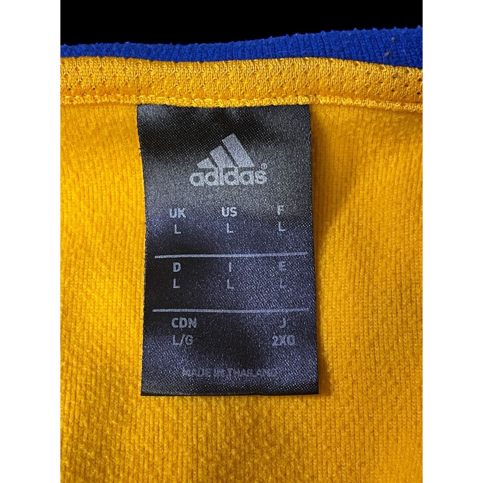Adidas Adidas NBA Golden State Warriors Zip Up Long Sleeves Hoodie Size US L / EU 52-54 / 3 - 7 Thumbnail