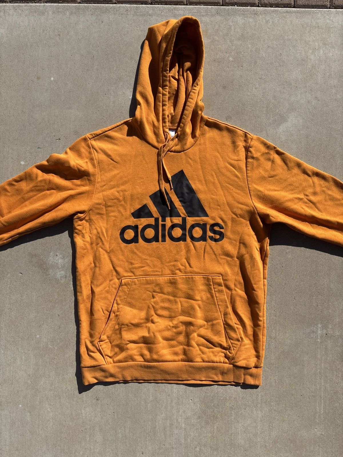 Adidas Adidas orange hoodie Size US M / EU 48-50 / 2 - 1 Thumbnail