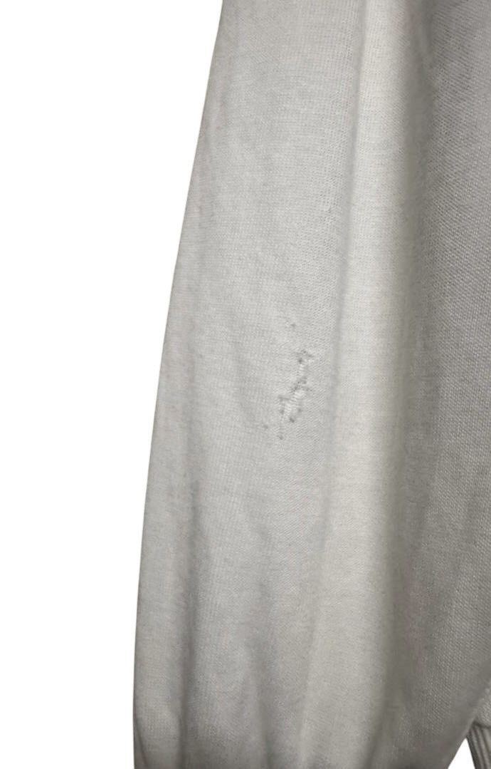 Celine Vtg🔥Celine Paris Ripped Pullover Sweatshirt Embossed Logo Size US L / EU 52-54 / 3 - 13 Thumbnail