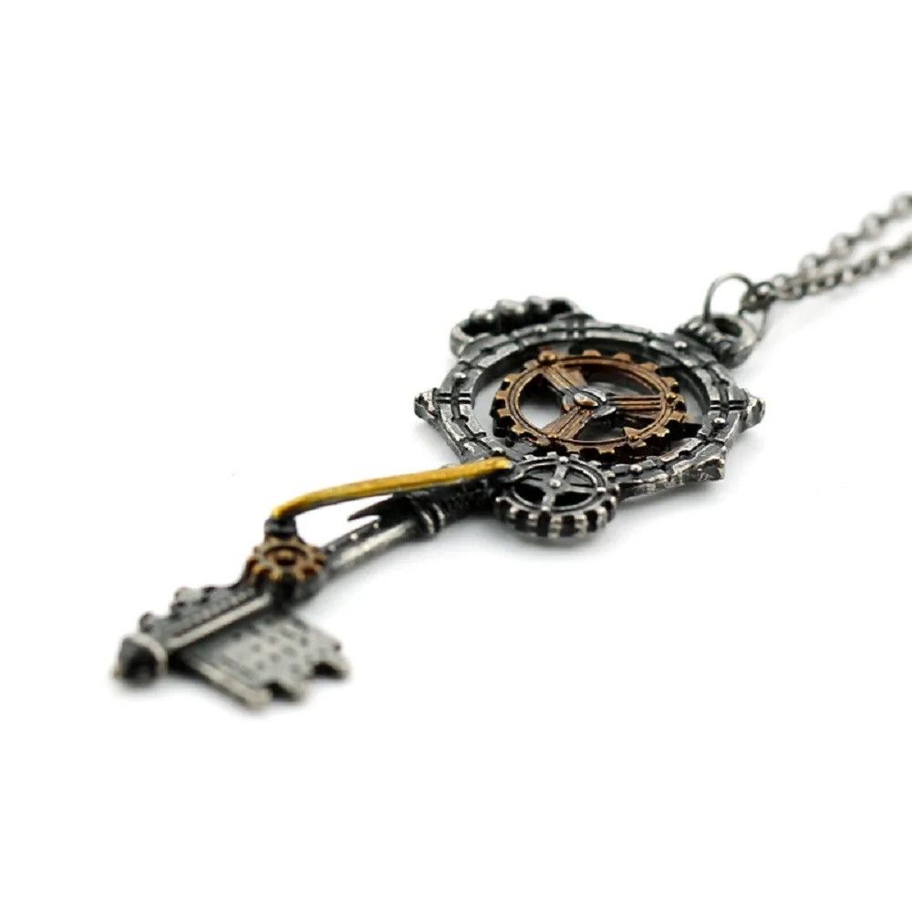 Vintage Classic Goth Key Choker Necklace Size ONE SIZE - 5 Thumbnail
