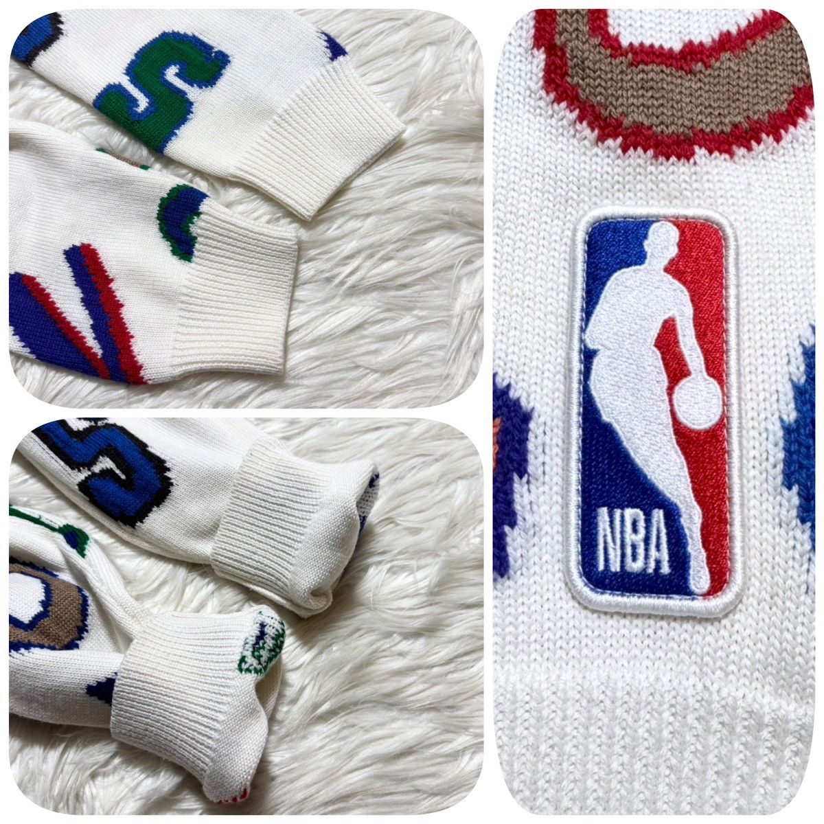 Louis Vuitton Louis Vuitton NBA collaboration multi-logo knit sweater Size US XS / EU 42 / 0 - 13 Thumbnail