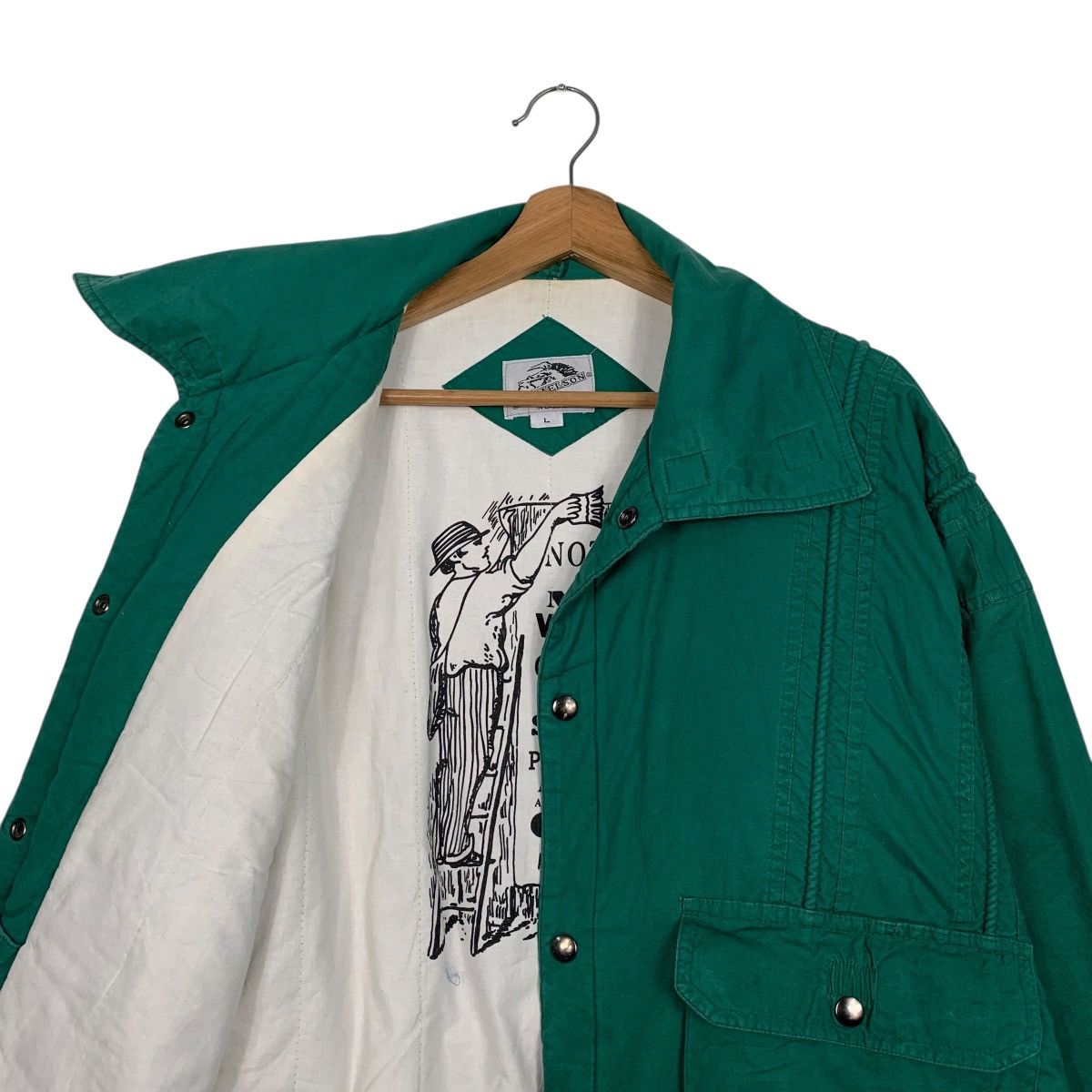 Japanese Brand Japanese Brand Domelson Bomber Jacket Size US L / EU 52-54 / 3 - 10 Thumbnail