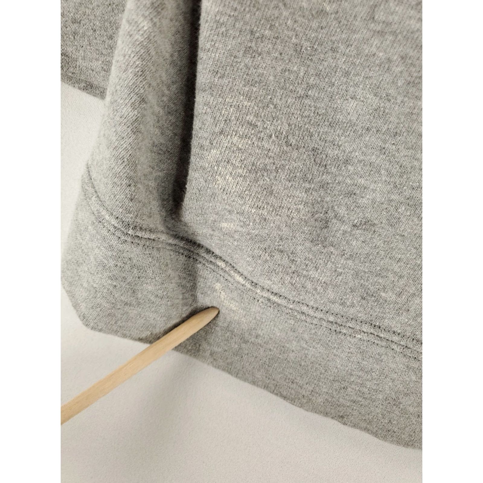 Nike VINTAGE Nike Sweatshirt Center Swoosh Gray Mens XL 90s Made USA Athletics Pullover Size US XL / EU 56 / 4 - 6 Thumbnail