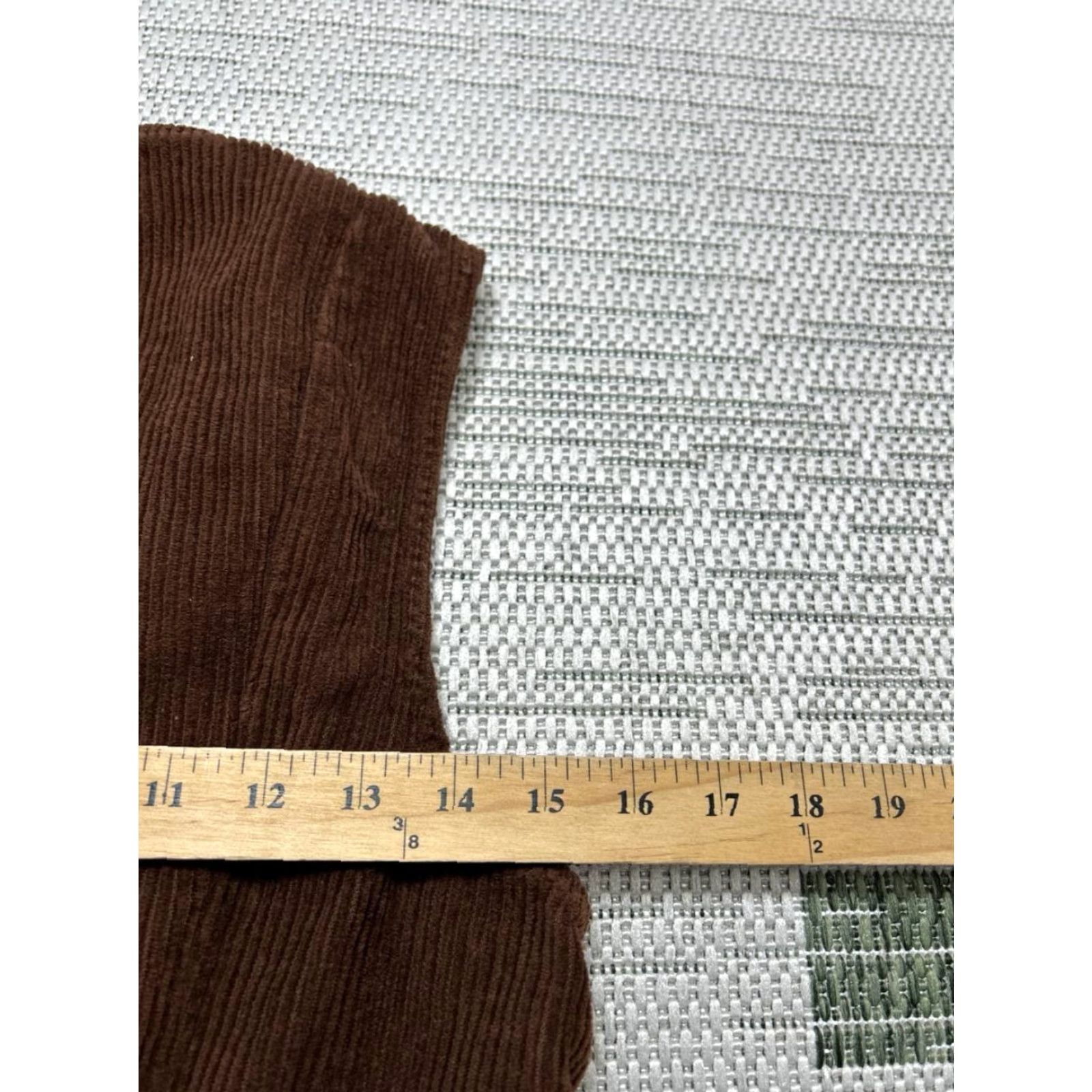 Reformation Reformation Dress Womens 10 Brown Cotton Corduroy Bodycon Dress Size L / US 10 / IT 46 - 6 Thumbnail