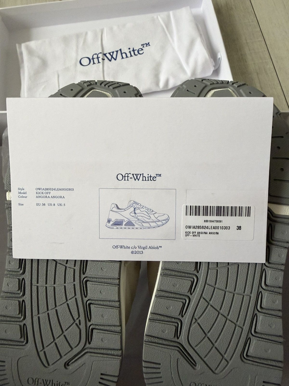 Off-White Off White Kick Off Angora Size US 8 / IT 38 - 8 Thumbnail