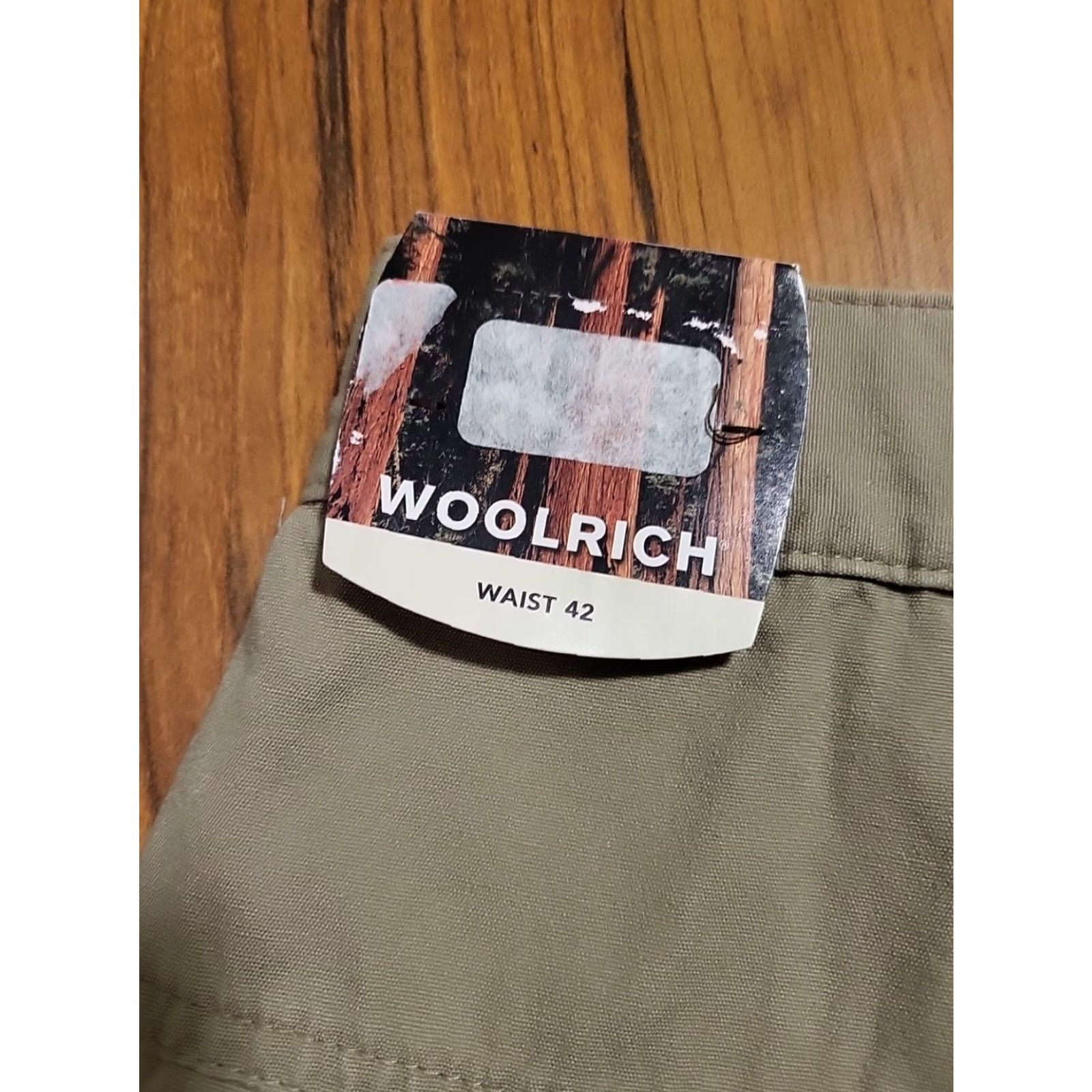 Vintage VINTAGE Woolrich Shorts Cargo Khaki 42" 5" NWT Cotton Outdoorsman 1990s Mens Size US 42 / EU 58 - 6 Thumbnail