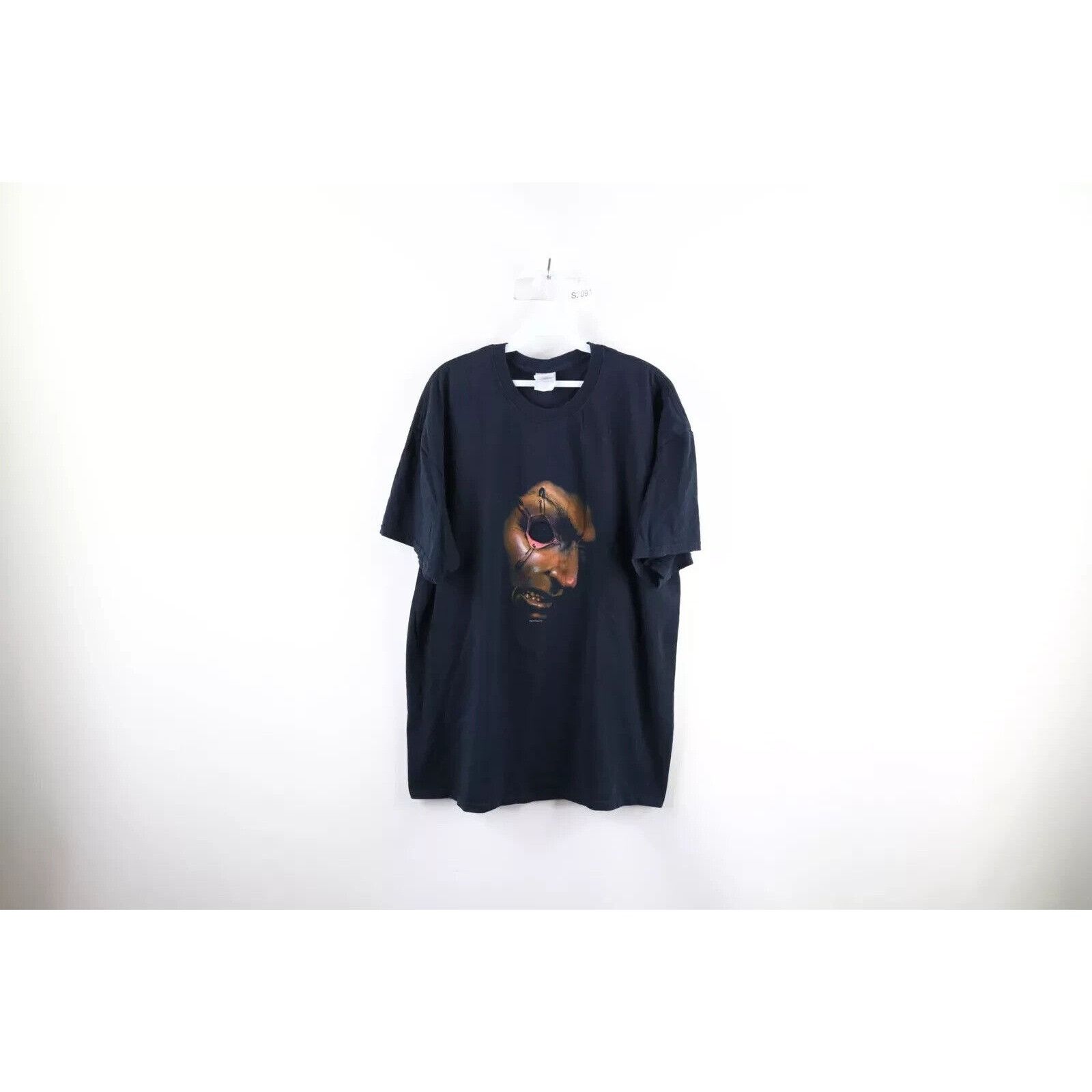 Vintage Vintage Streetwear Faded Halloween Open Eye Monster T-Shirt Size US XL / EU 56 / 4 - 1 Thumbnail