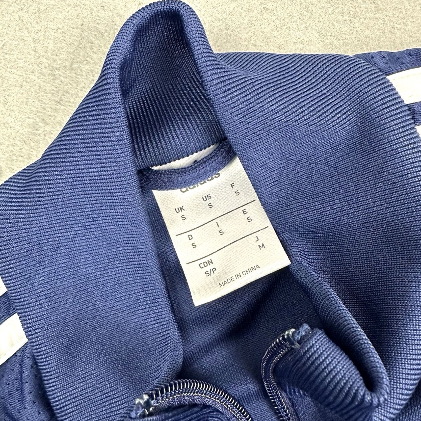 Adidas Adidas Track Jacket Mens Small Blue ClimaCool Full Zip Athletic 3 Stripes S Size US S / EU 44-46 / 1 - 5 Thumbnail