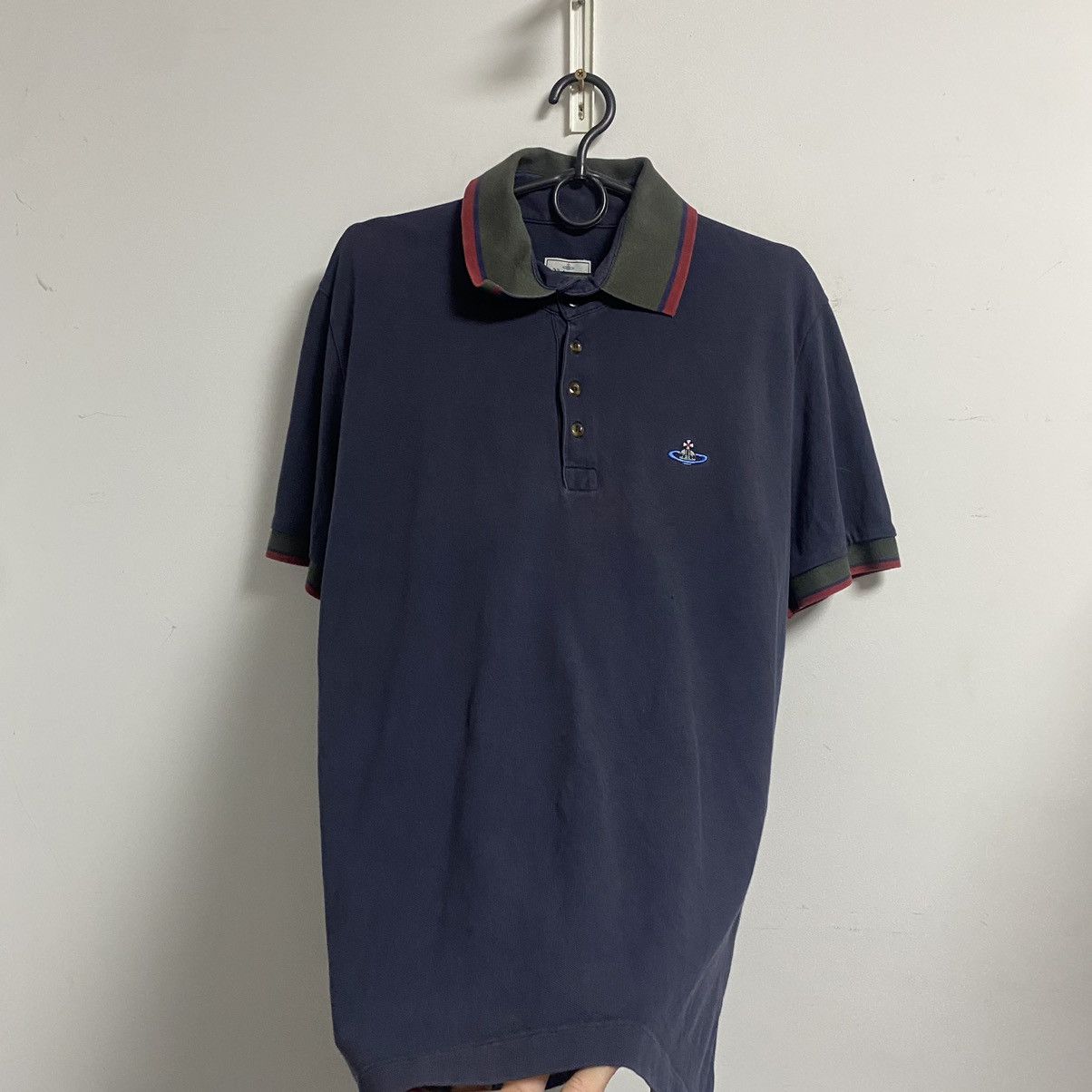 Vivienne Westwood Vintage Vivienne Westwood polo shirt Size US L / EU 52-54 / 3 - 3 Thumbnail