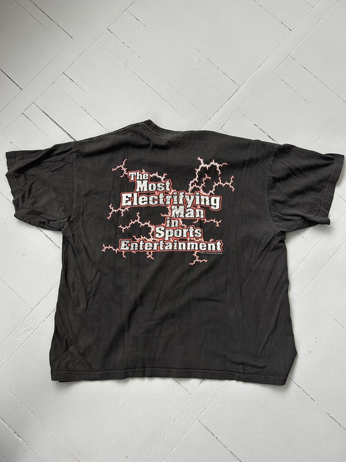 Vintage × WWE × WWF The ROCK vintage t-shirt Size US XL / EU 56 / 4 - 8 Thumbnail