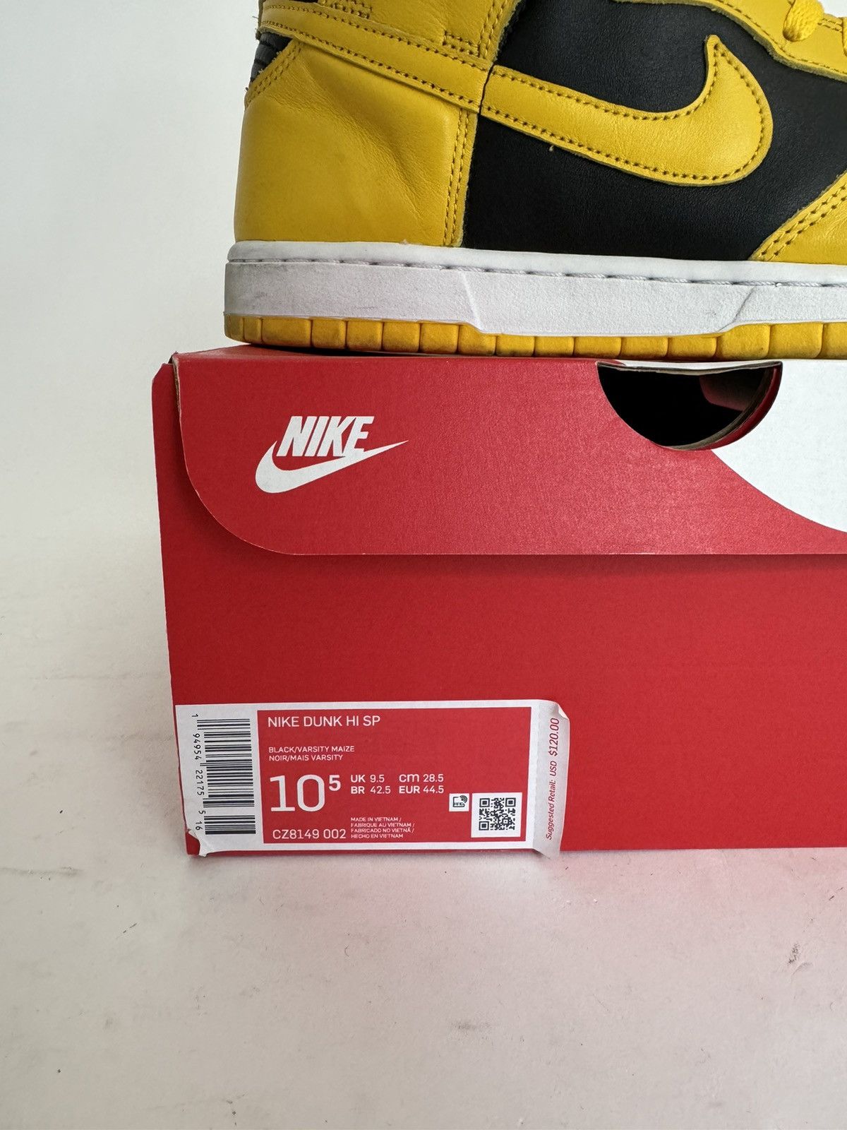 Nike Nike Dunk Maiz Size US 10.5 / EU 43-44 - 2 Thumbnail